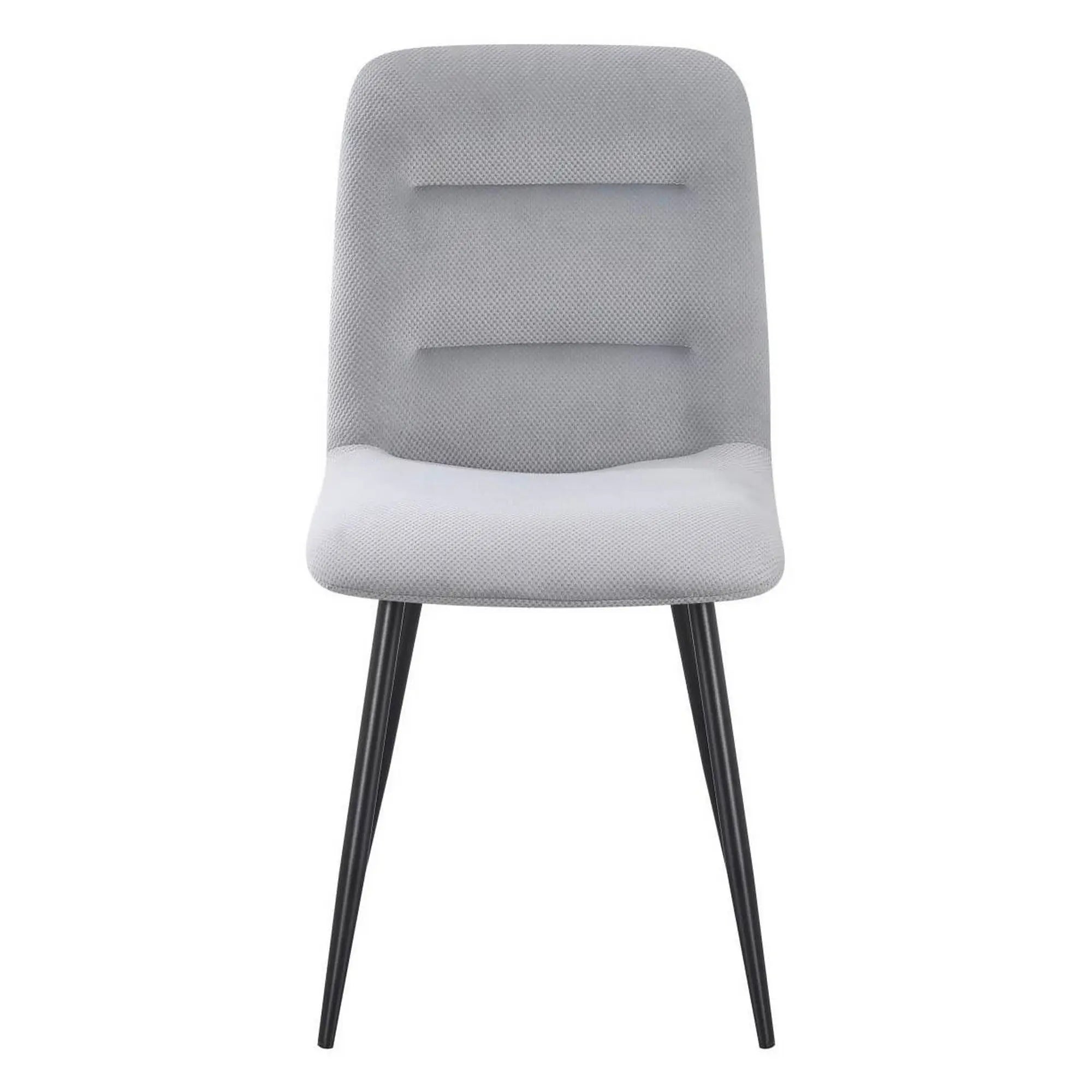 Scaun BOS, gri/negru, stofa/metal, 61x51x84 cm
