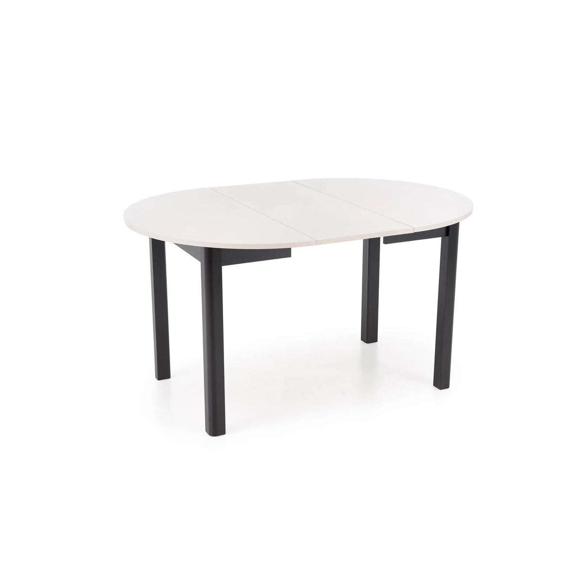 Masa extensibila RINGO, casmir/negru, PAL furniruit, 102/142x102x76 cm