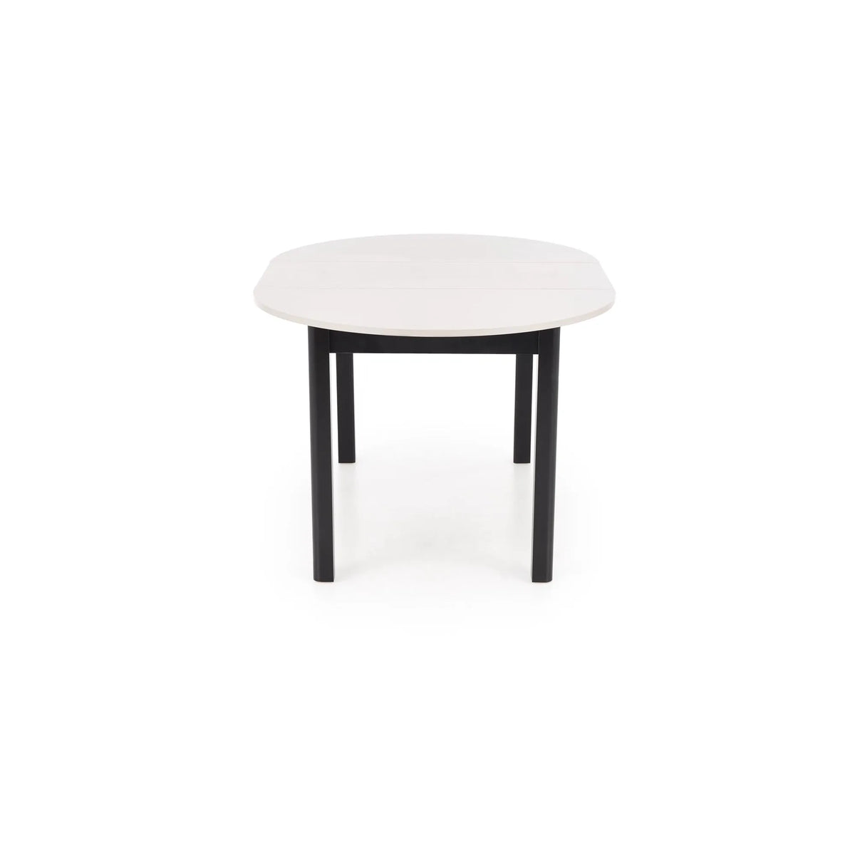 Masa extensibila RINGO, casmir/negru, PAL furniruit, 102/142x102x76 cm