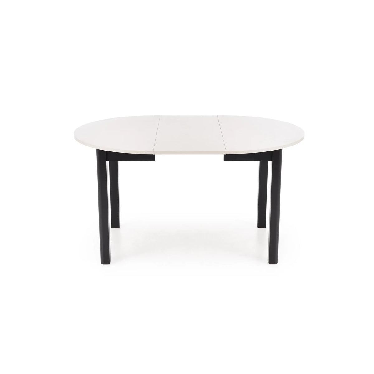 Masa extensibila RINGO, casmir/negru, PAL furniruit, 102/142x102x76 cm