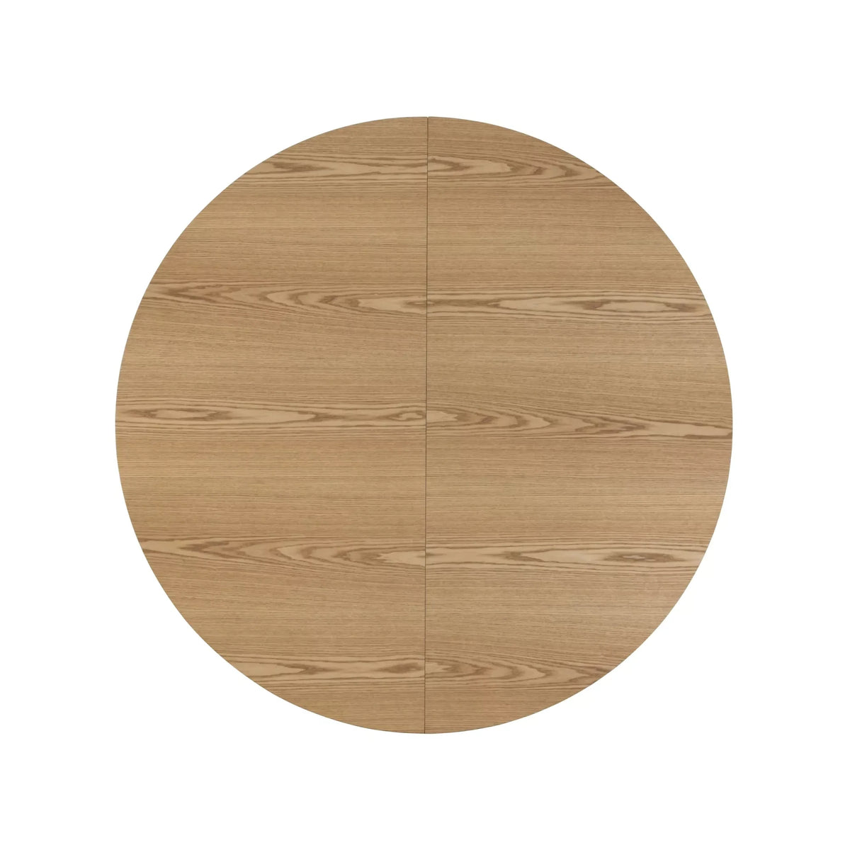 Masa rotunda extensibila living ANGEL II, stejar, 120/160x120x75 cm