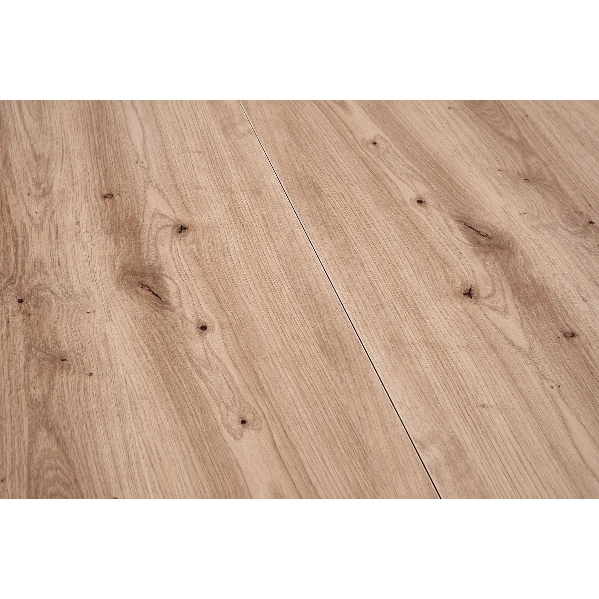 Masa rotunda extensibila bucatarie RUBEN, stejar artisan/negru, 102/142x102x73 cm