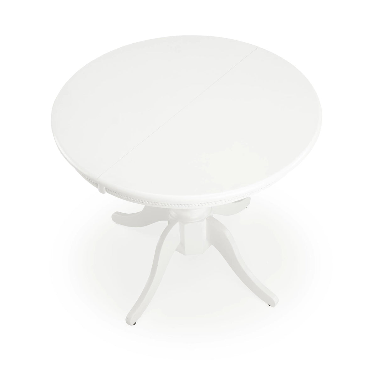 Masa extensibila alb WILLIAM, 90/124x90x75 cm