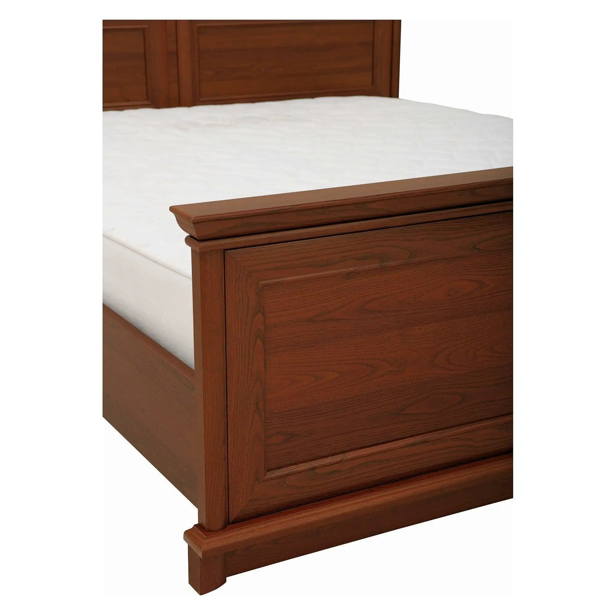 Cadru pat 160x200 KENT, castan, PAL/metal