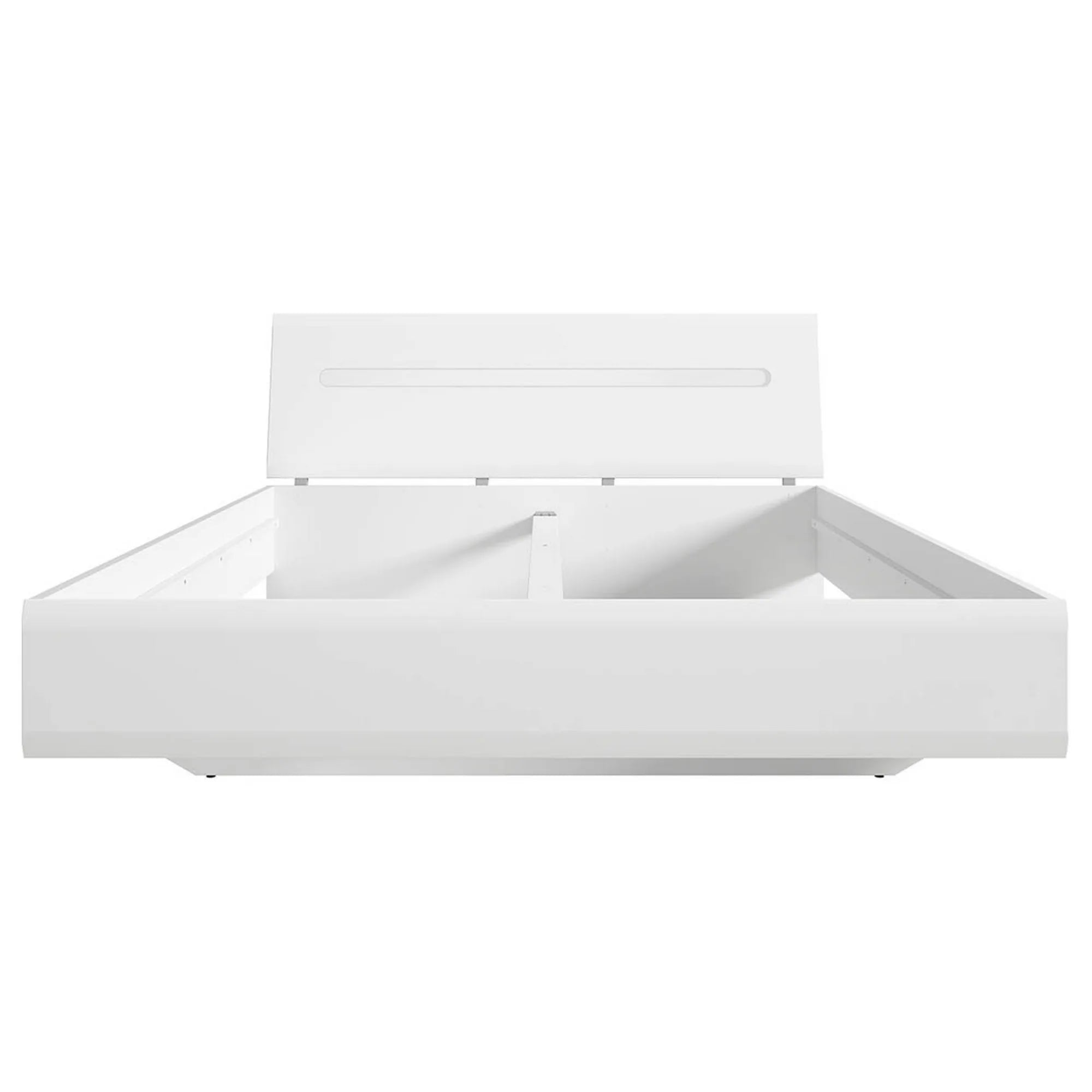 Cadru pat AZTECA TRIO 160x200, alb, PAL