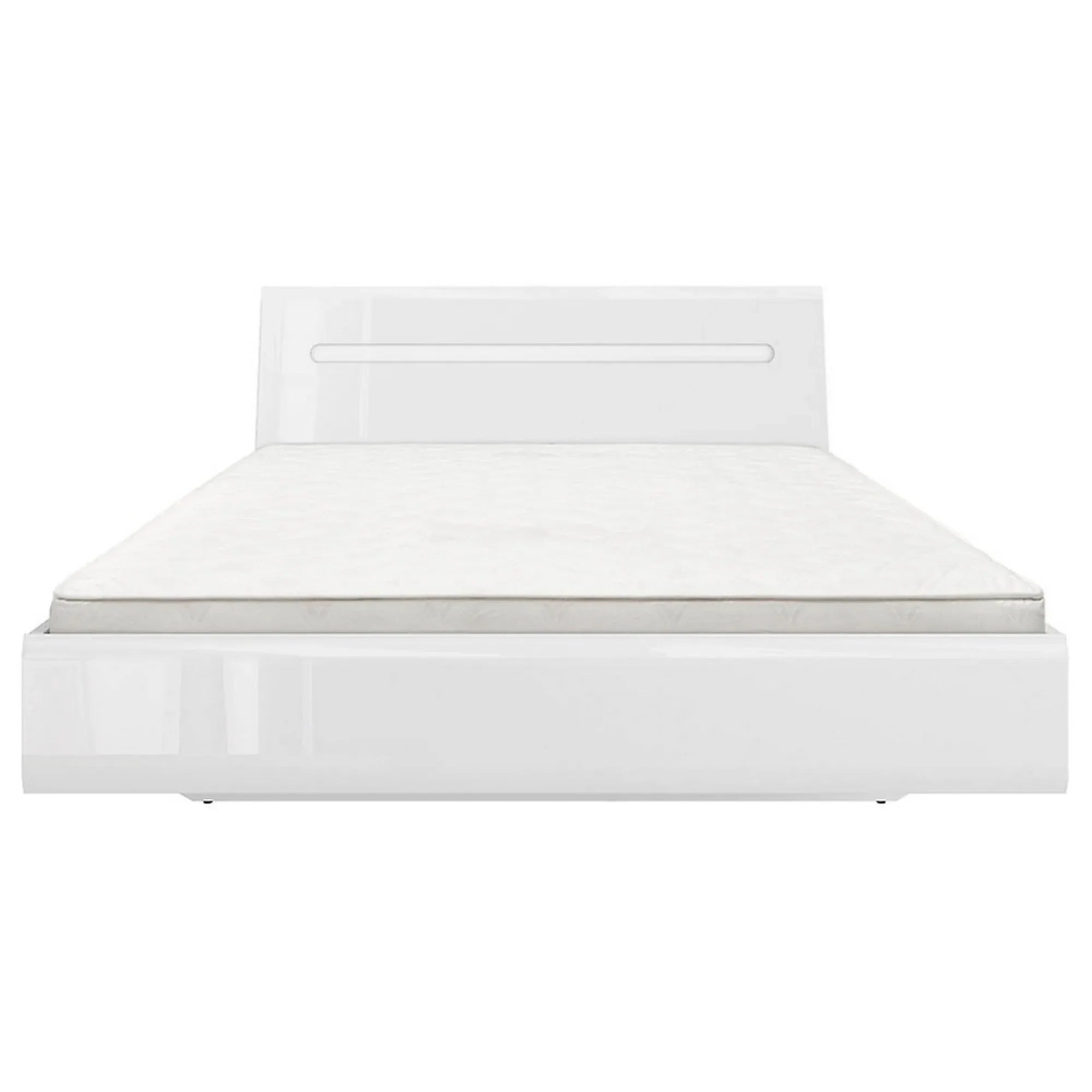 Cadru pat AZTECA TRIO 160x200, alb, PAL