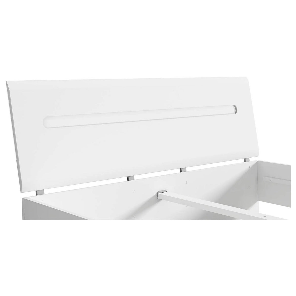 Cadru pat AZTECA TRIO 160x200, alb, PAL