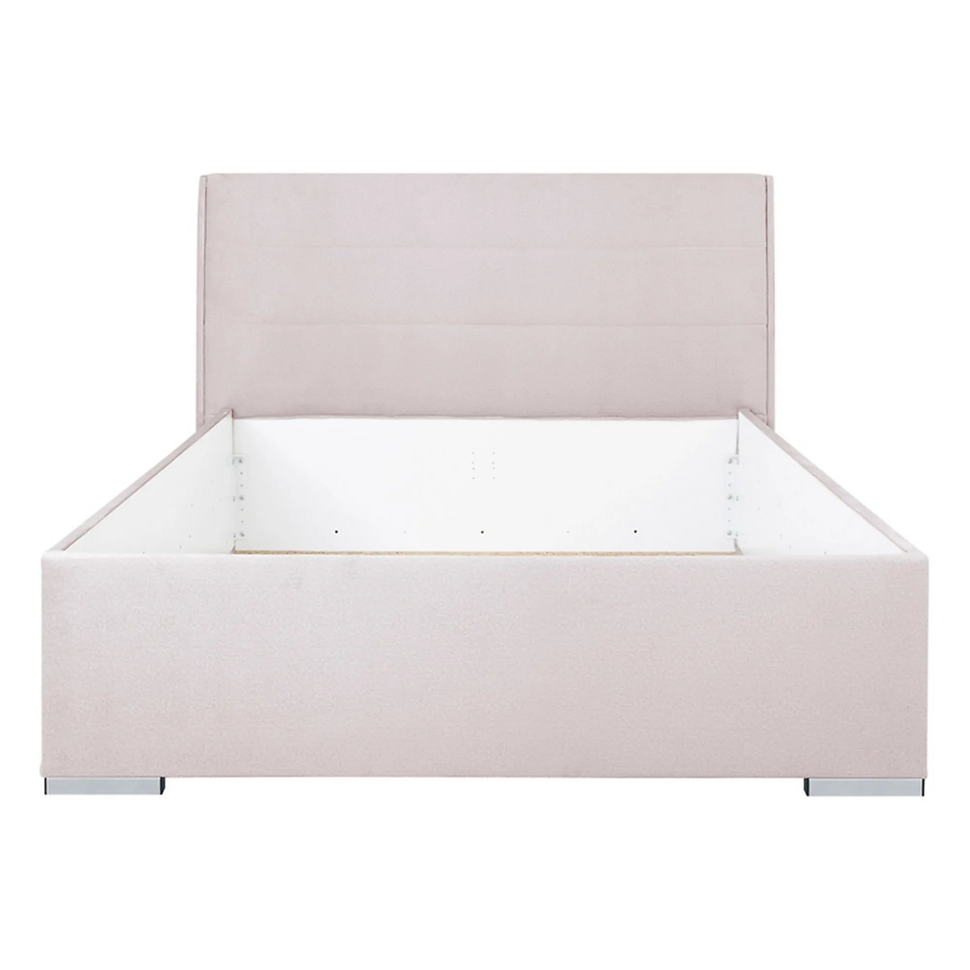 Cadru pat COSALA III 140x200, stofa catifelata bej - Element 17