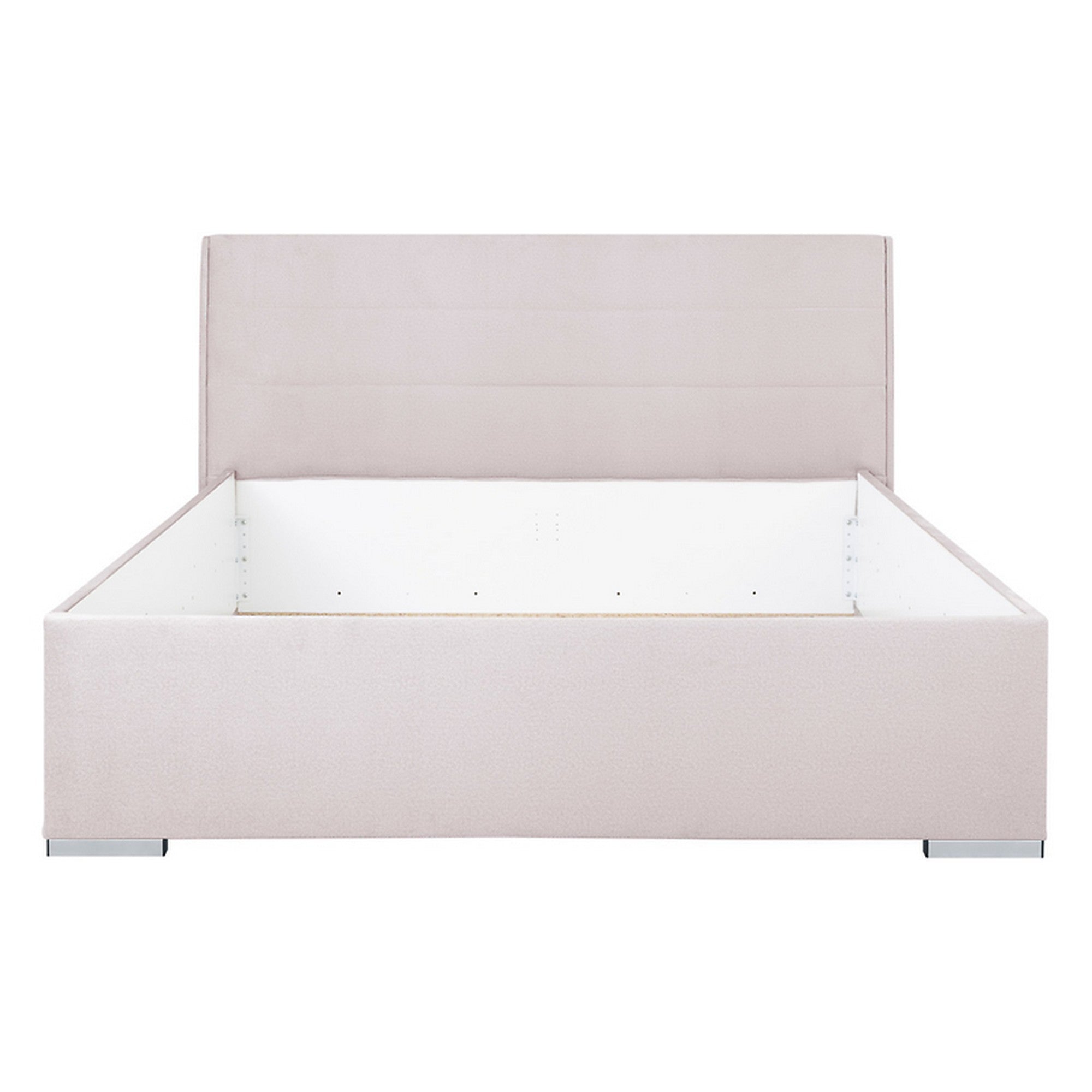 Cadru pat COSALA III 160x200, stofa catifelata bej - Element 17