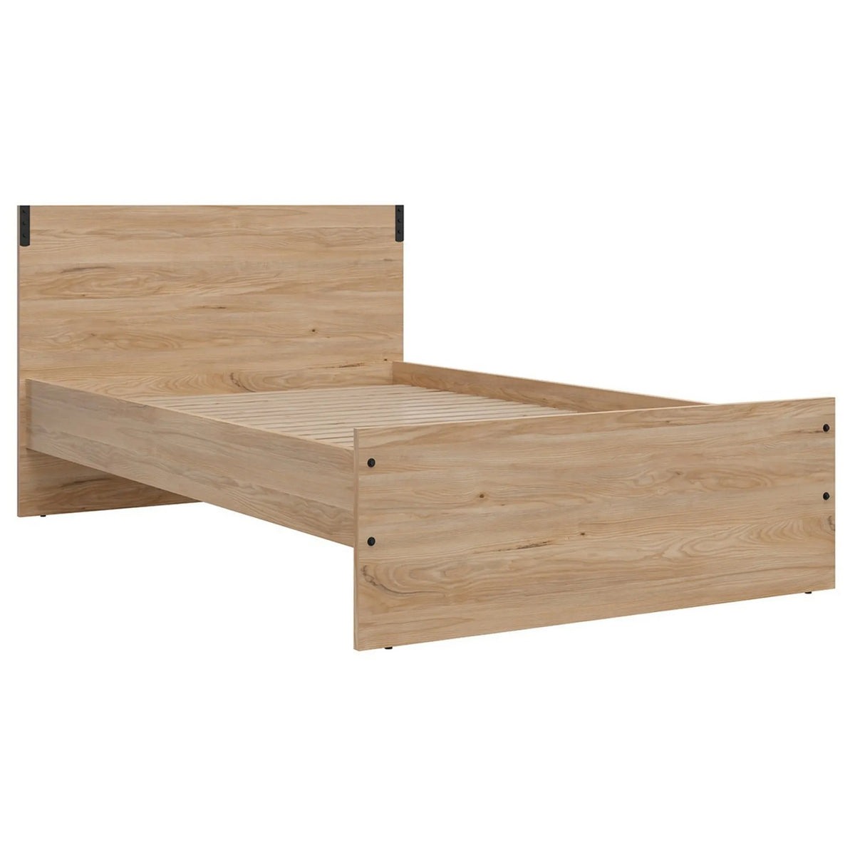 Cadru pat LARA 120x200, stejar, PAL laminat