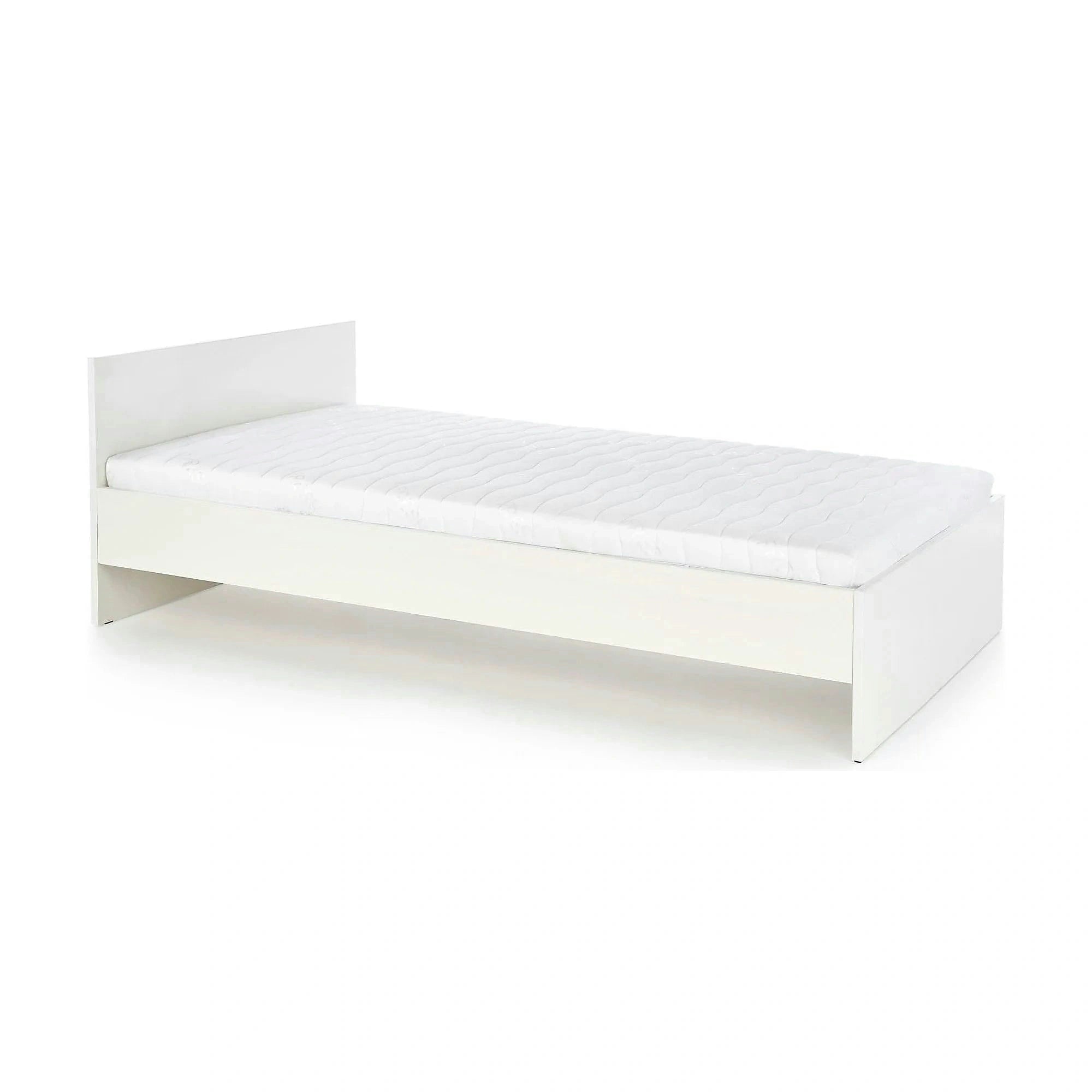 Cadru pat Lima 90x200, alb, PAL laminat