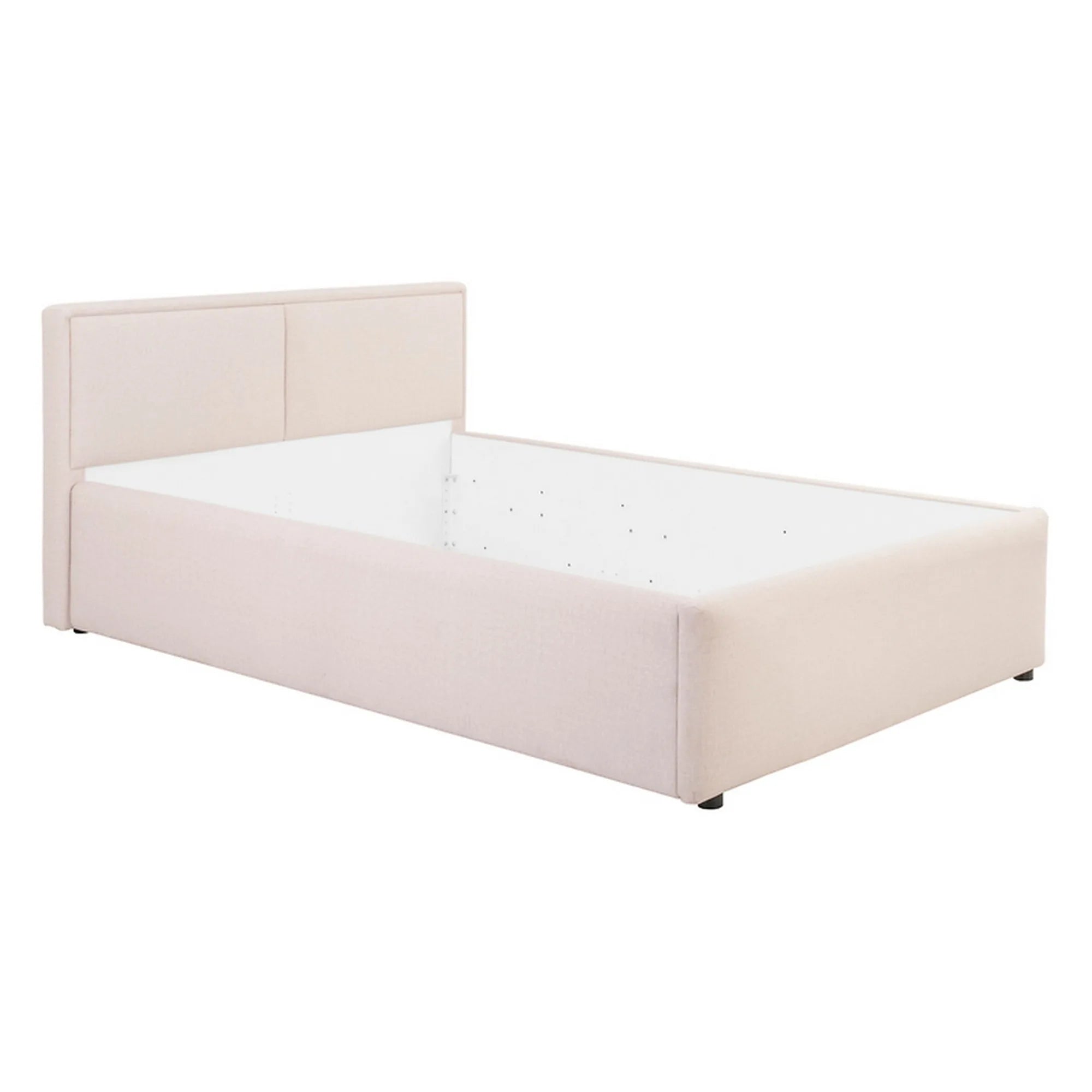 Cadru pat NEDIN 120x200, stofa clasica bej - Maya 03