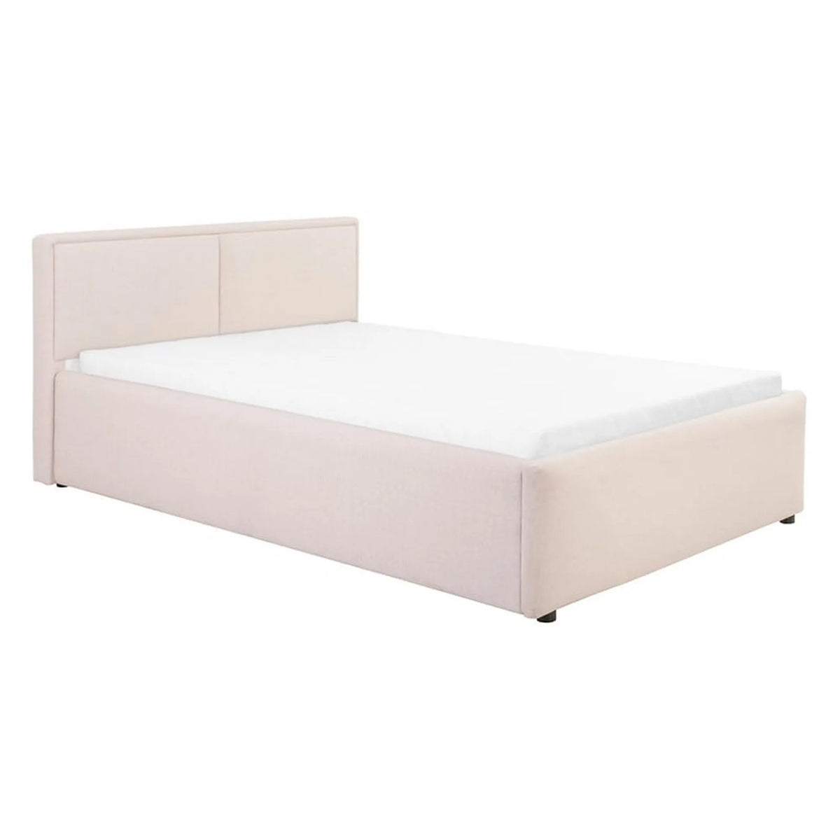 Cadru pat NEDIN 120x200, stofa clasica bej - Maya 03