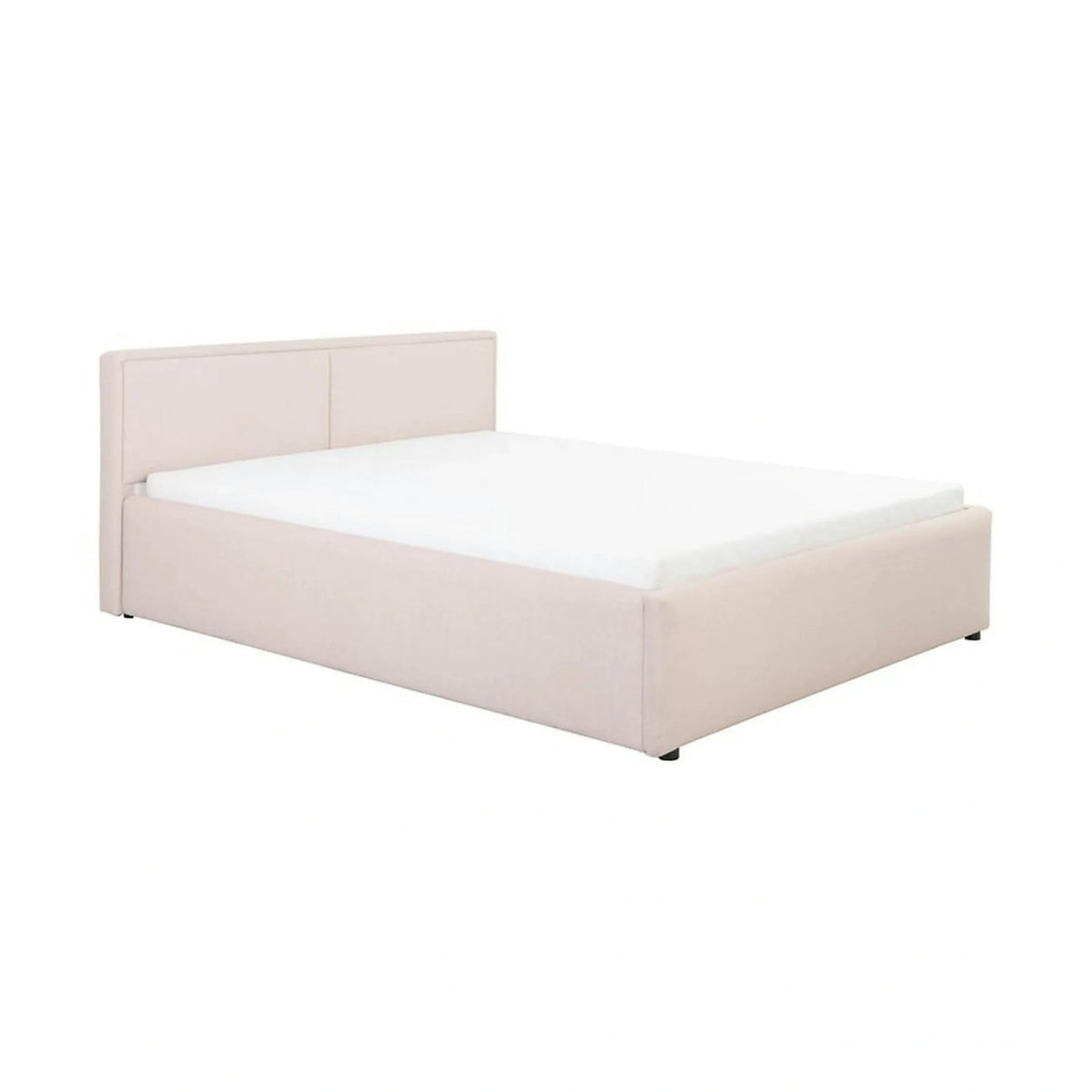 Cadru pat NEDIN 160x200, stofa clasica bej - Maya 03