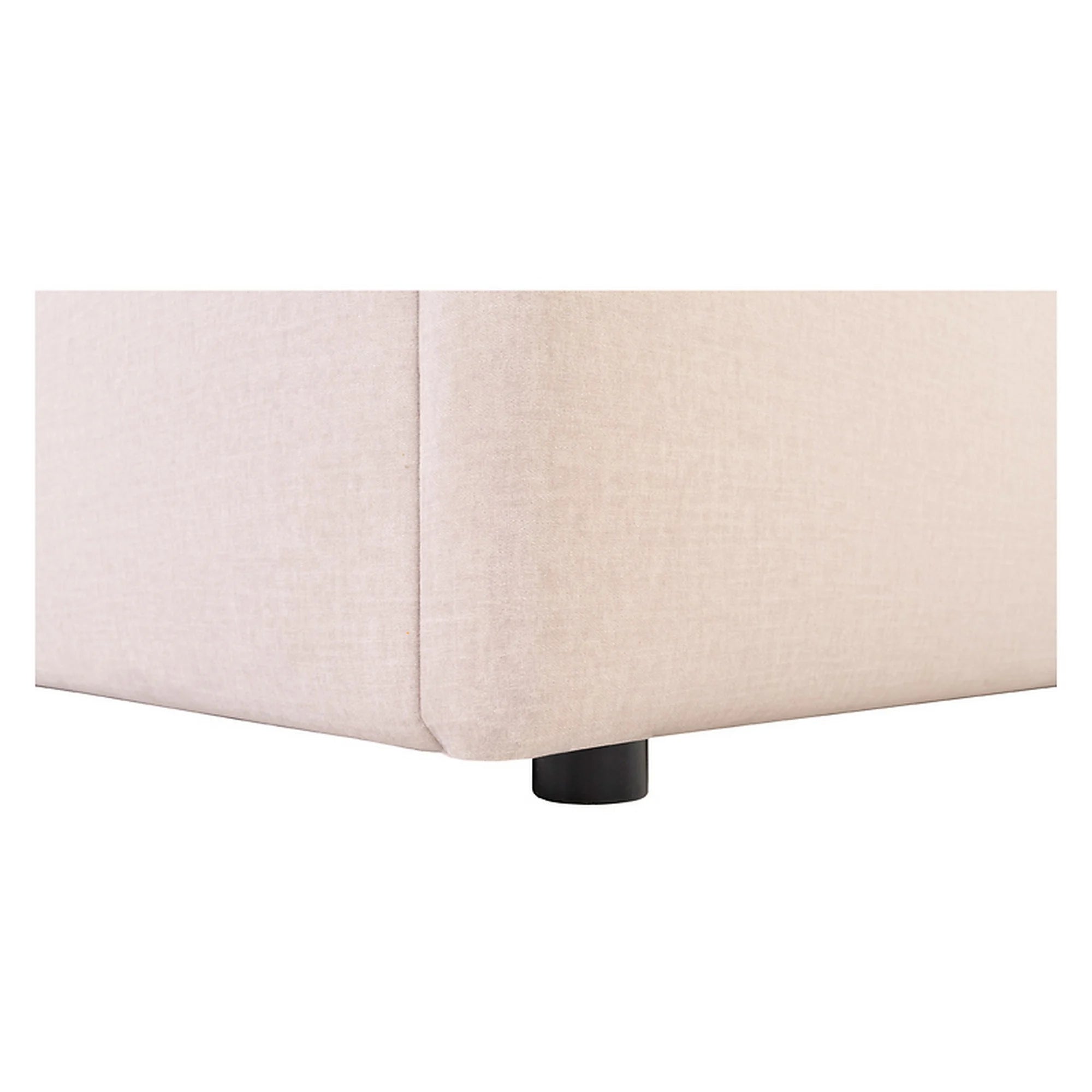 Cadru pat NEDIN 160x200, stofa clasica bej - Maya 03