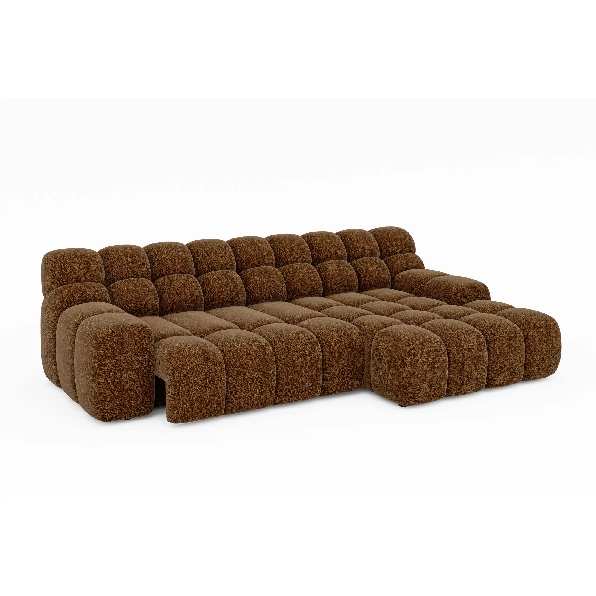 Coltar CAMPILE, personalizabil materiale Gama Premium, cu reglaj electric, 297x180x85 cm