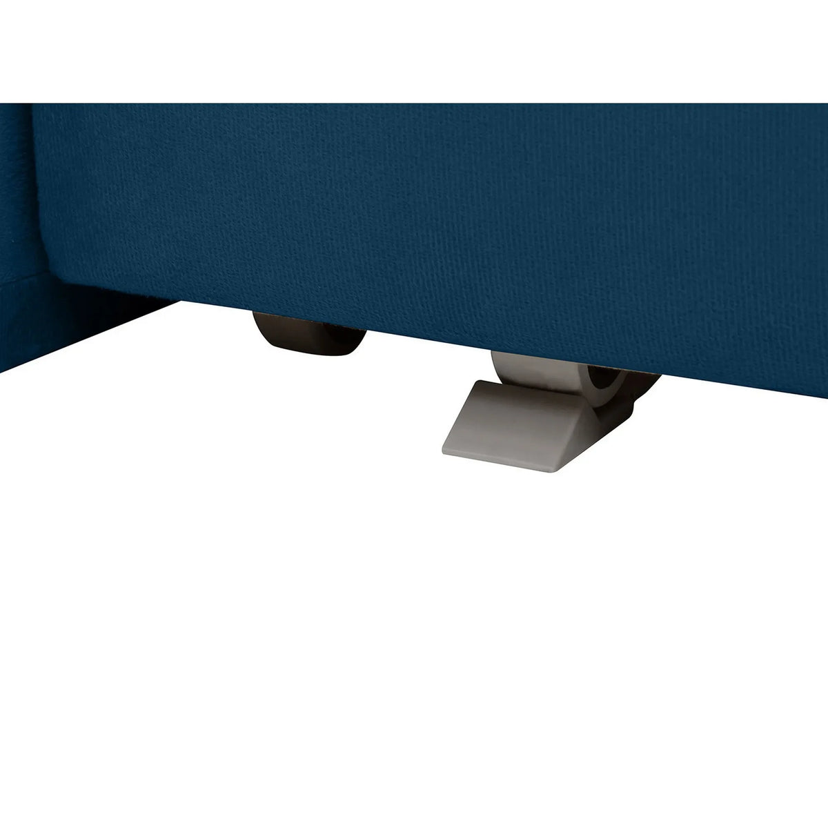 Canapea BUNIO III, stofa clasica albastru - Manila 26, 147x88x86 cm