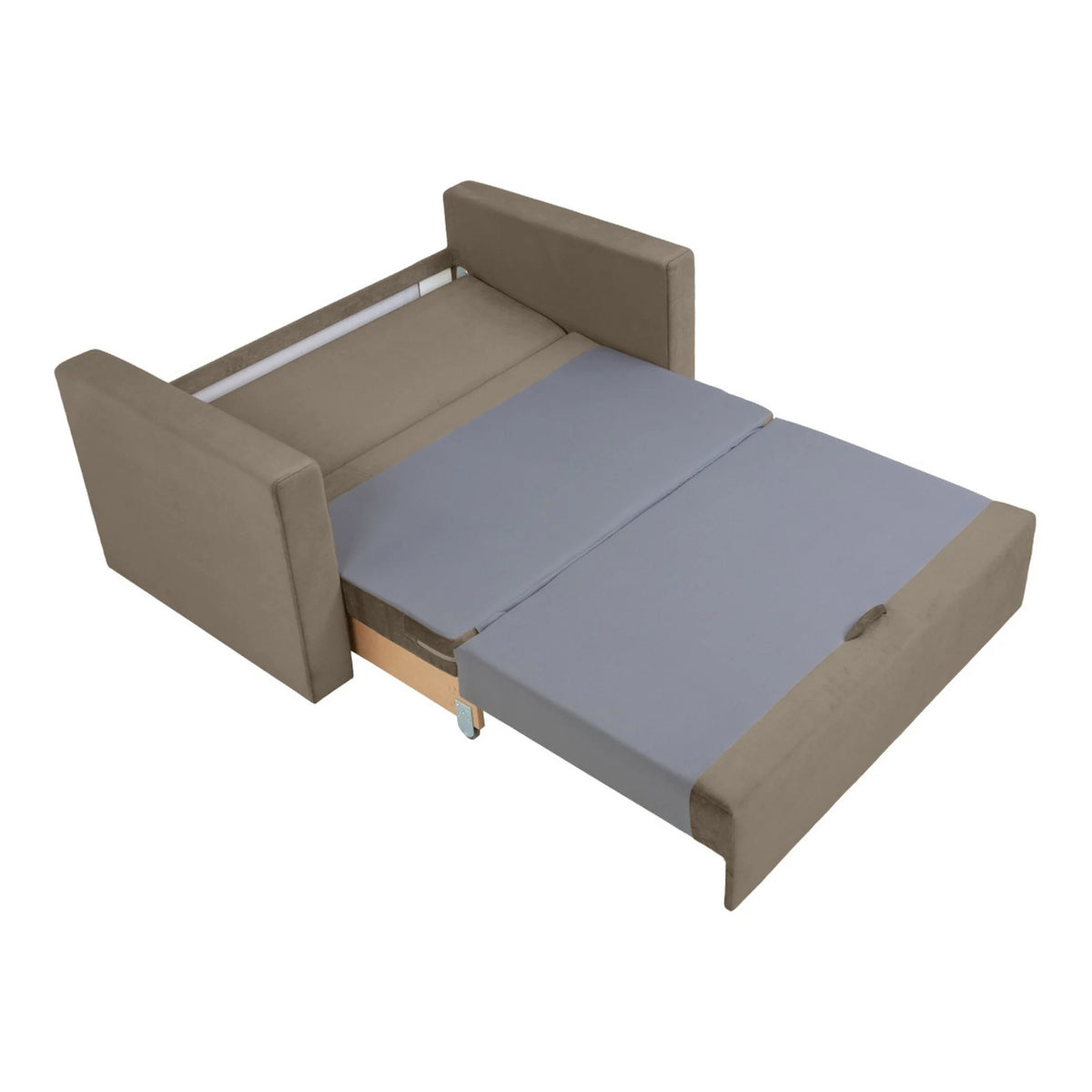 Canapea BUNIO III, stofa clasica bej - Paros 3, 147x88x86 cm