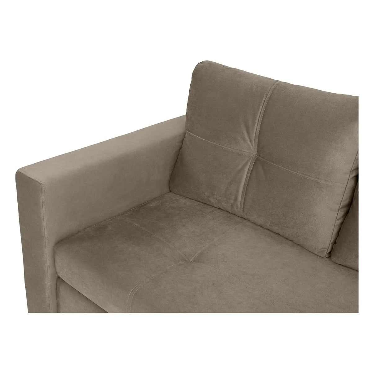 Canapea BUNIO III, stofa clasica bej - Paros 3, 147x88x86 cm