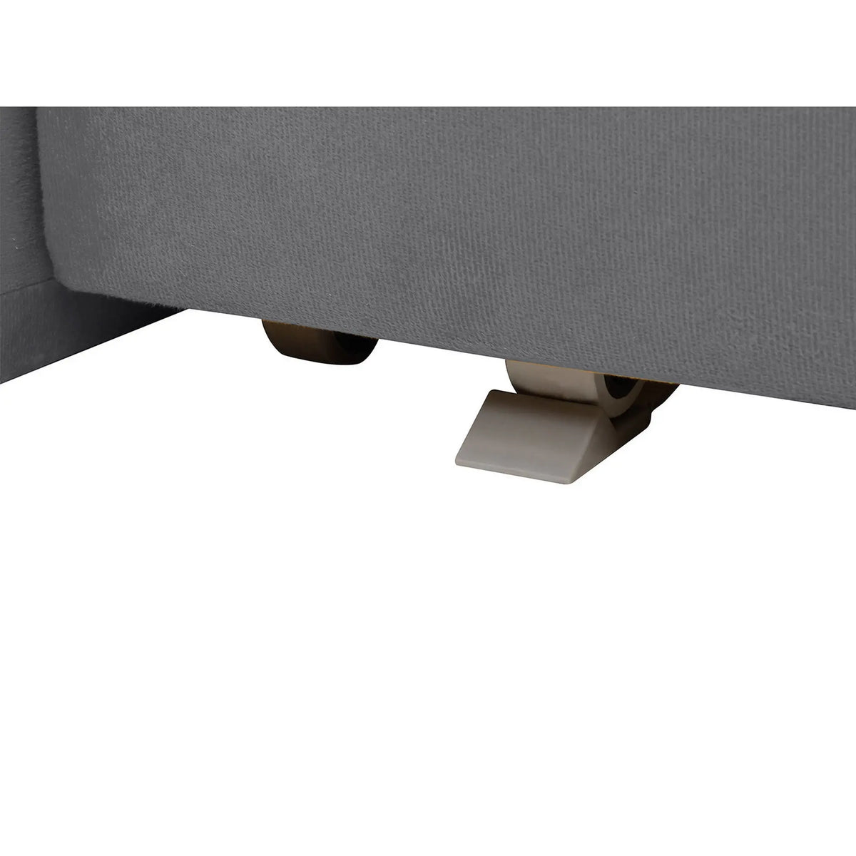 Canapea BUNIO III, stofa clasica gri - Manila 16, 147x88x86 cm