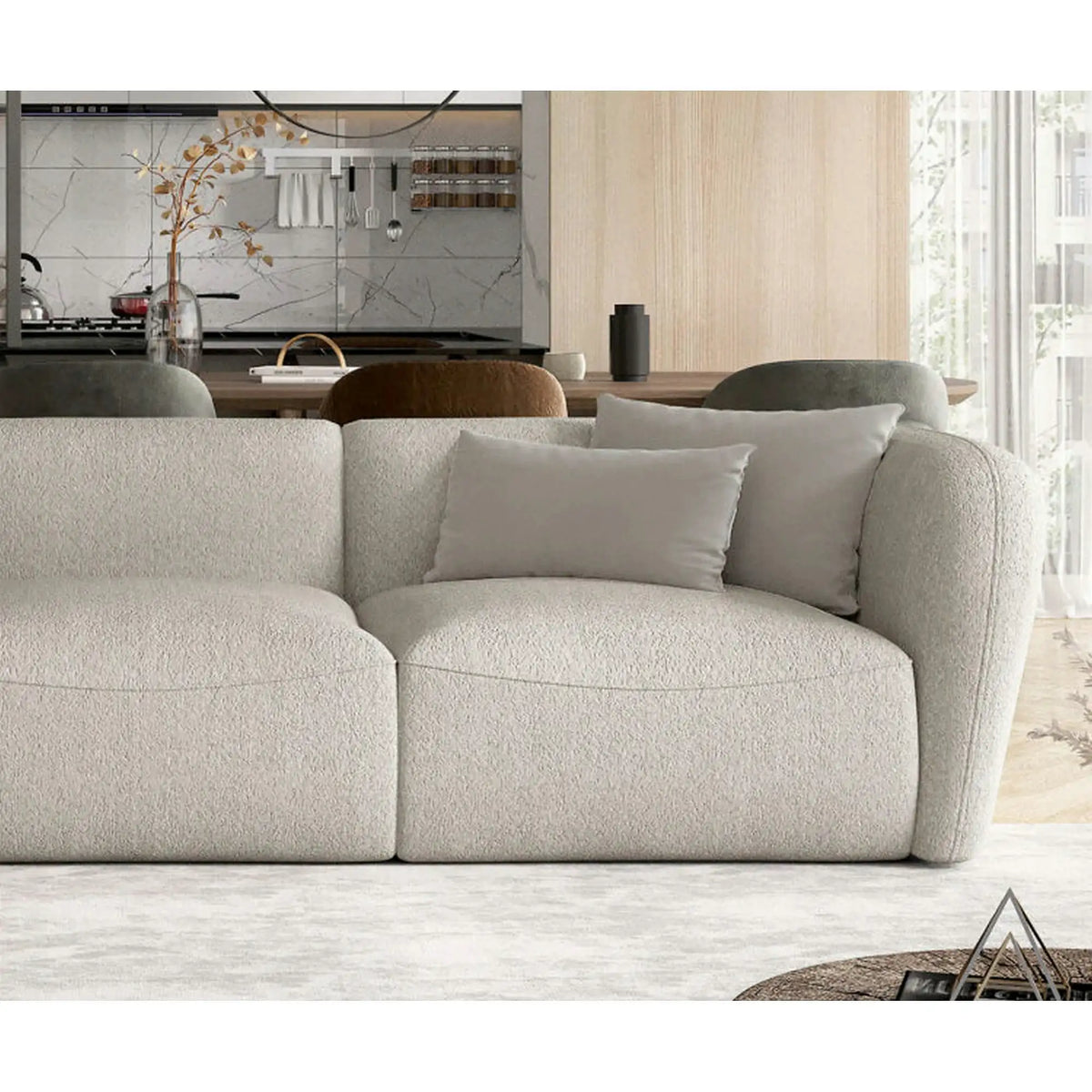 Canapea CANDELO B, personalizabil, 214x110x75 cm