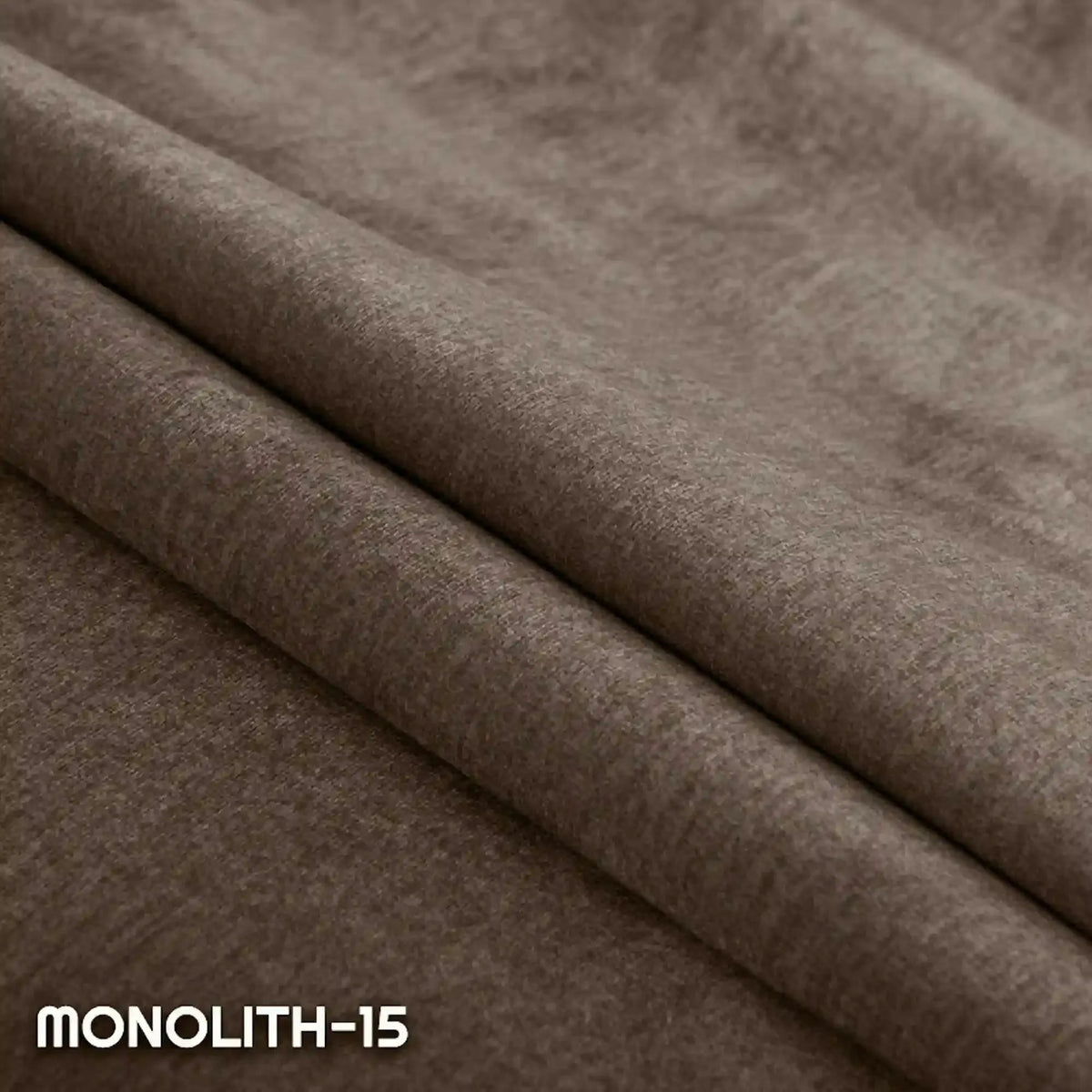 Canapea extensibila Amalfi, stofa catifelata maro - Monolith 15, cu lada depozitare, 226x105x90 cm