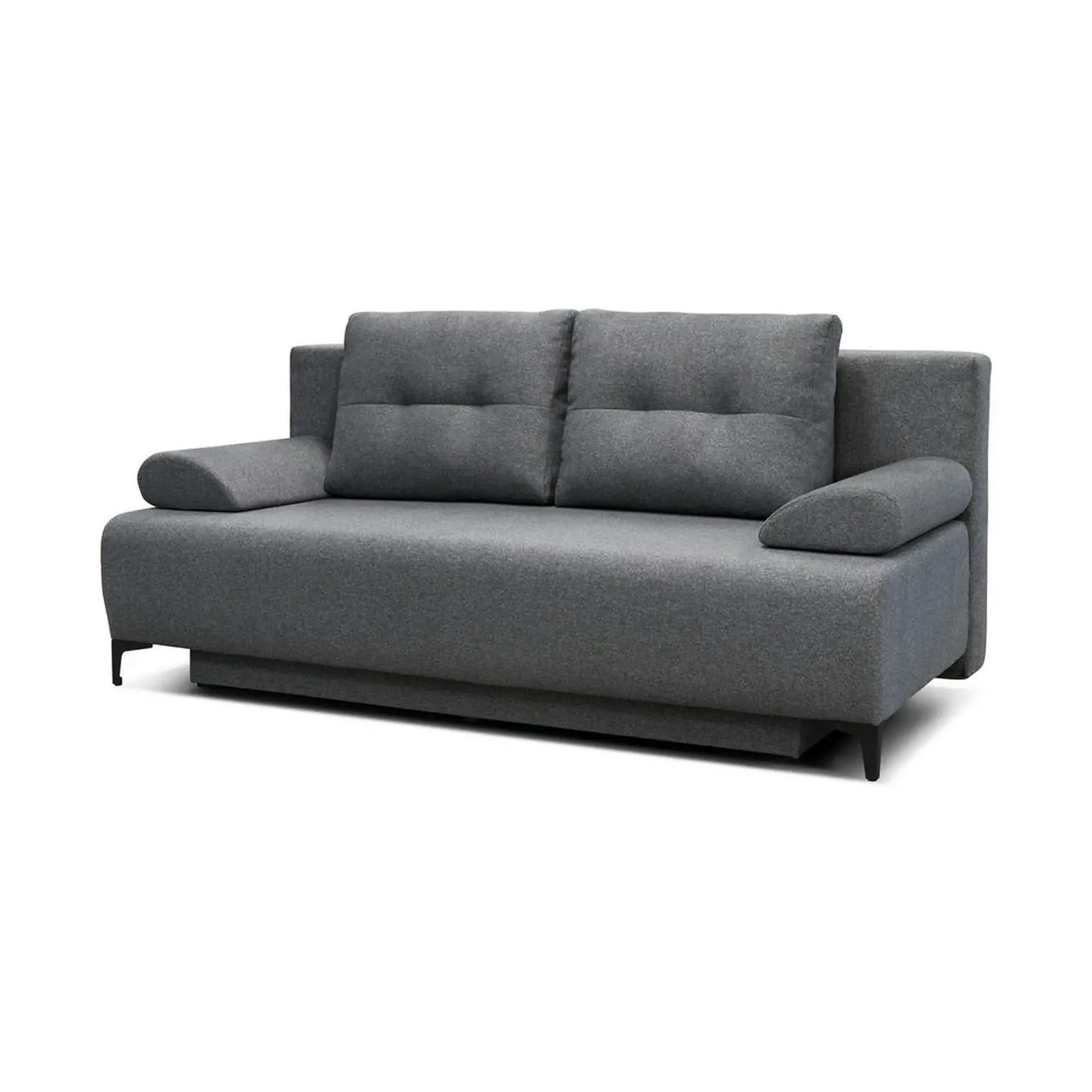 Canapea extensibila FIORE, personalizabil materiale gama Platinium, cu lada depozitare, 201x101x95 cm