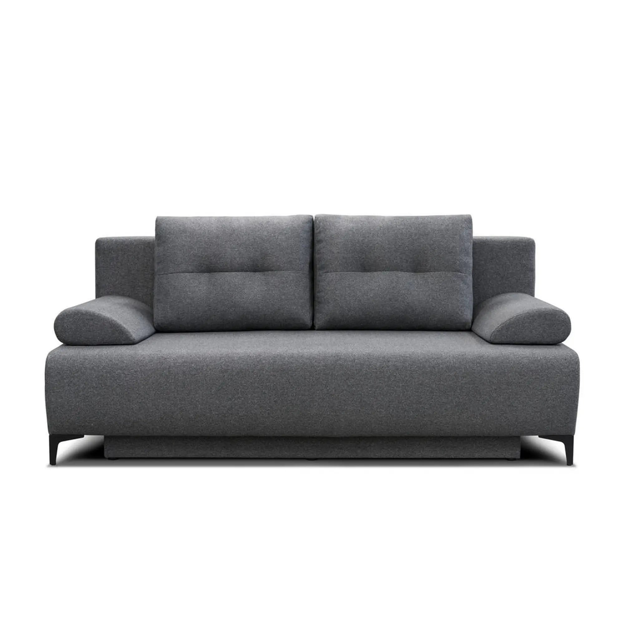 Canapea extensibila FIORE, personalizabil materiale gama Platinium, cu lada depozitare, 201x101x95 cm