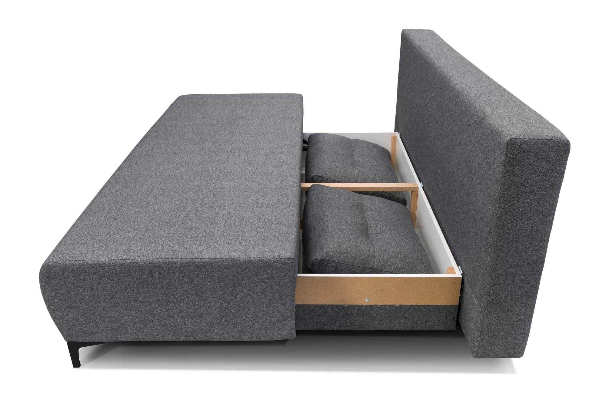 Canapea extensibila FIORE, personalizabil materiale gama Oferta Avantaj, cu lada depozitare, 201x101x95 cm