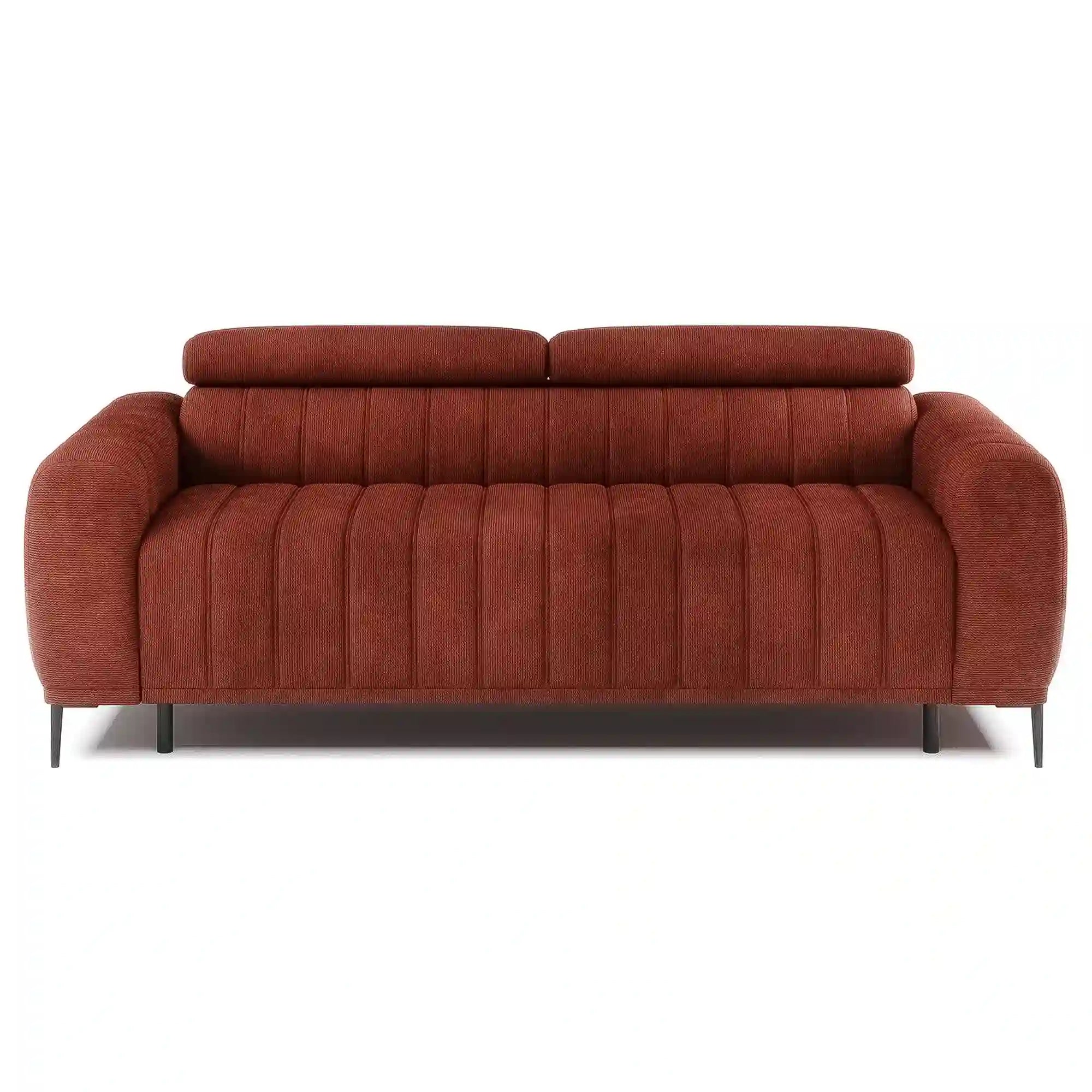 Canapea extensibila GANDI 140, personalizabil materiale gama Premium, cu tetiere reglabile, 207x102x95 cm