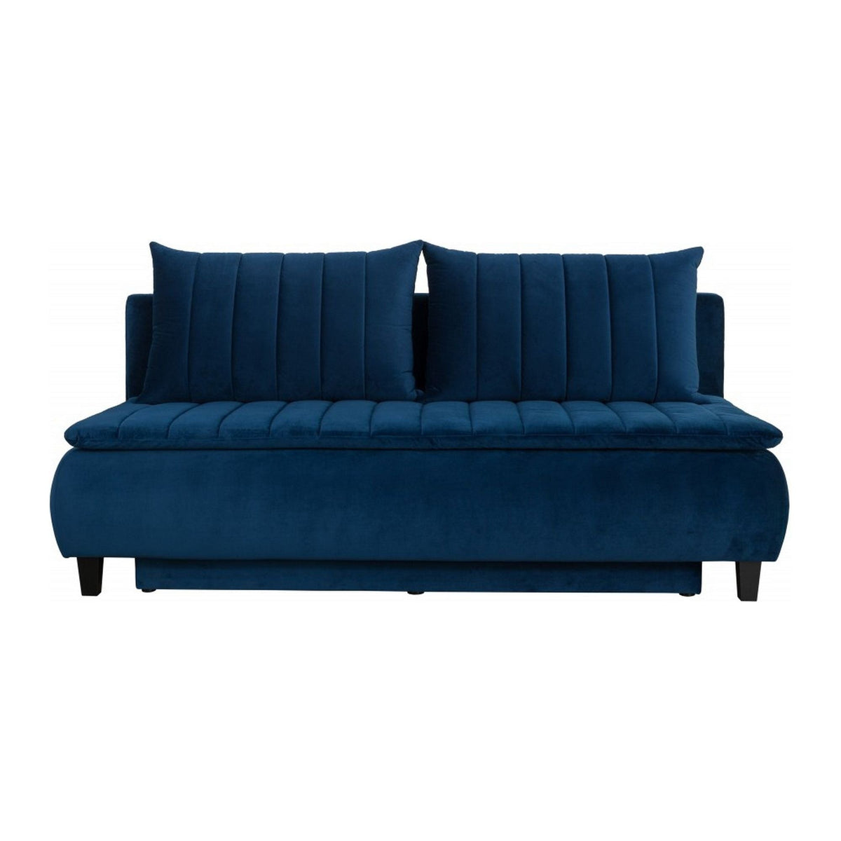 Canapea extensibila HARRY, stofa catifelata maro - Element 07, cu lada depozitare, 208x102x96 cm