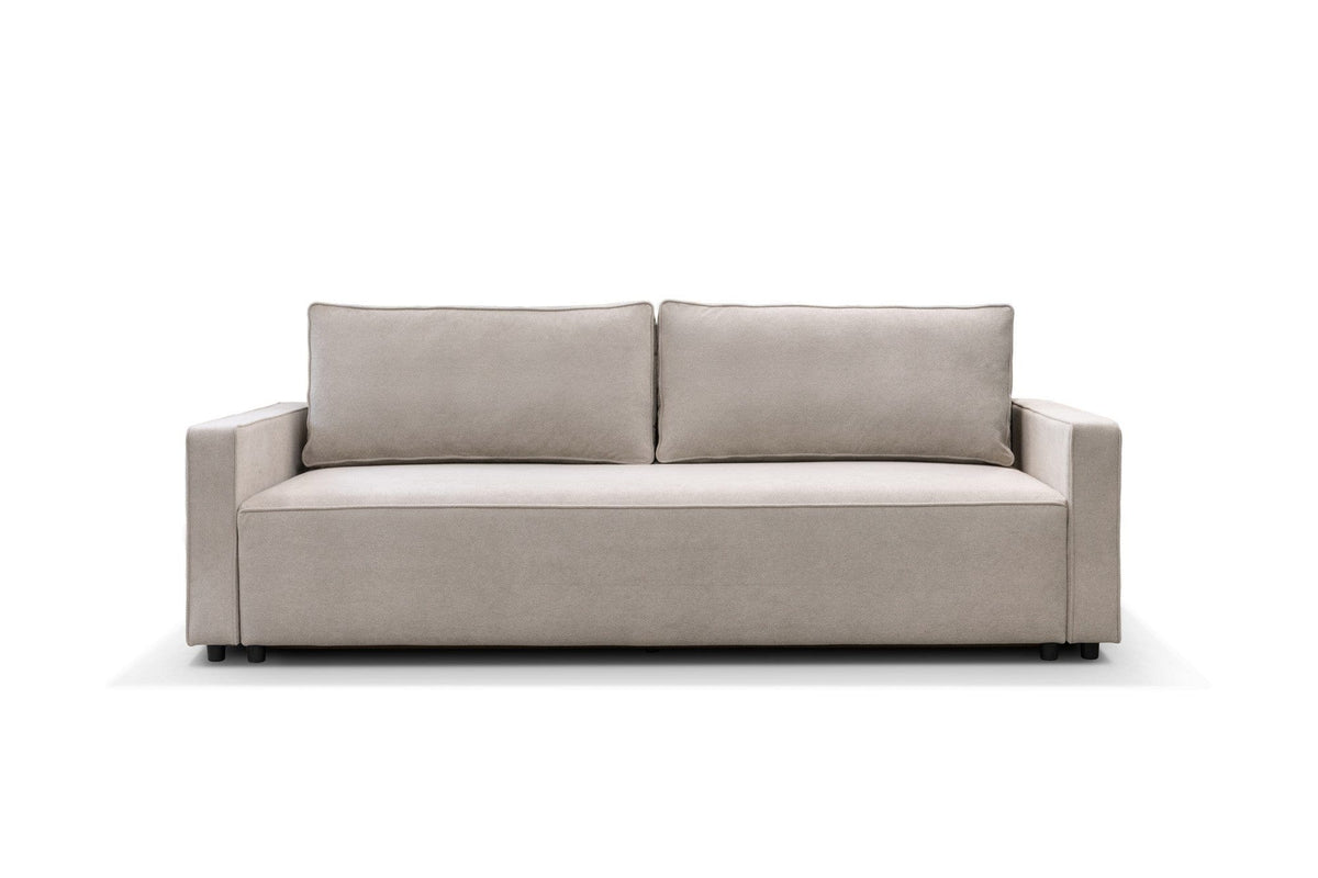 Canapea extensibila NICOLE, personalizabil materiale gama Oferta Avantaj, cu lada depozitare, 238x100x90 cm