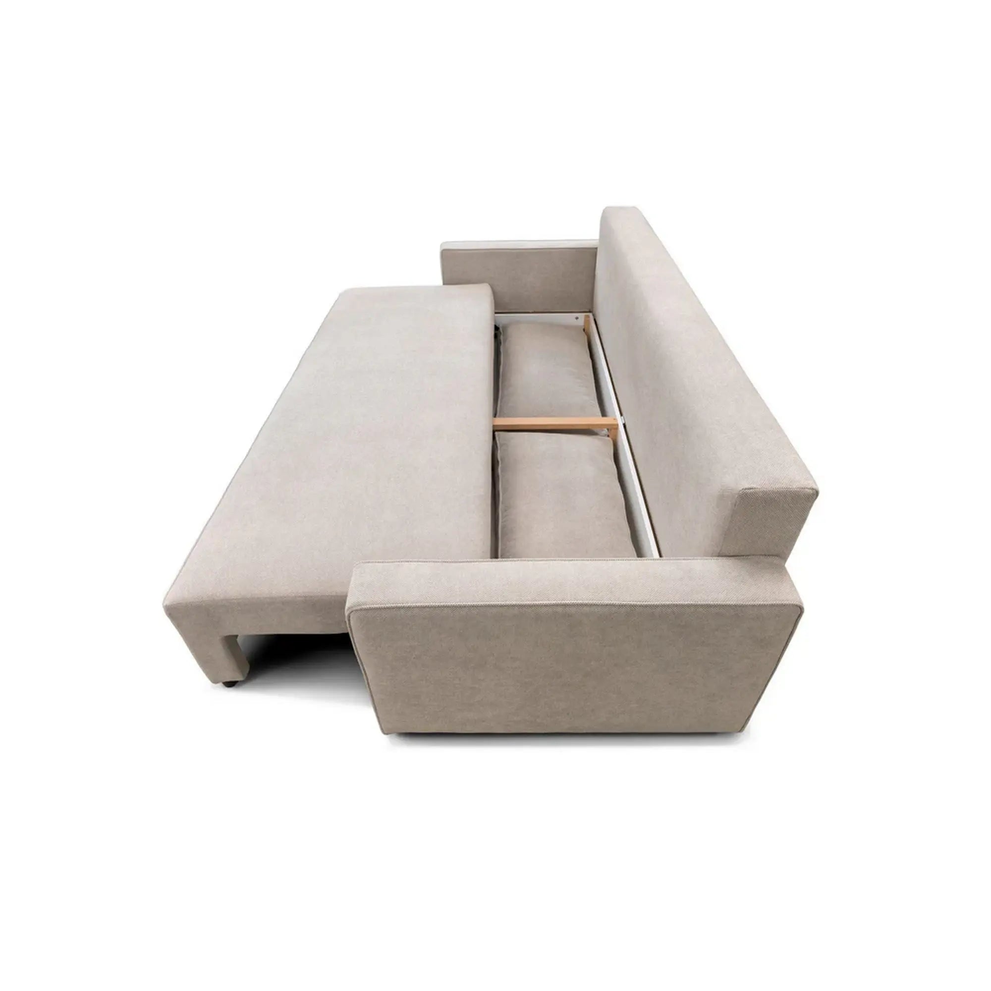 Canapea extensibila NICOLE, personalizabil materiale gama Platinium, cu lada depozitare, 238x100x90 cm