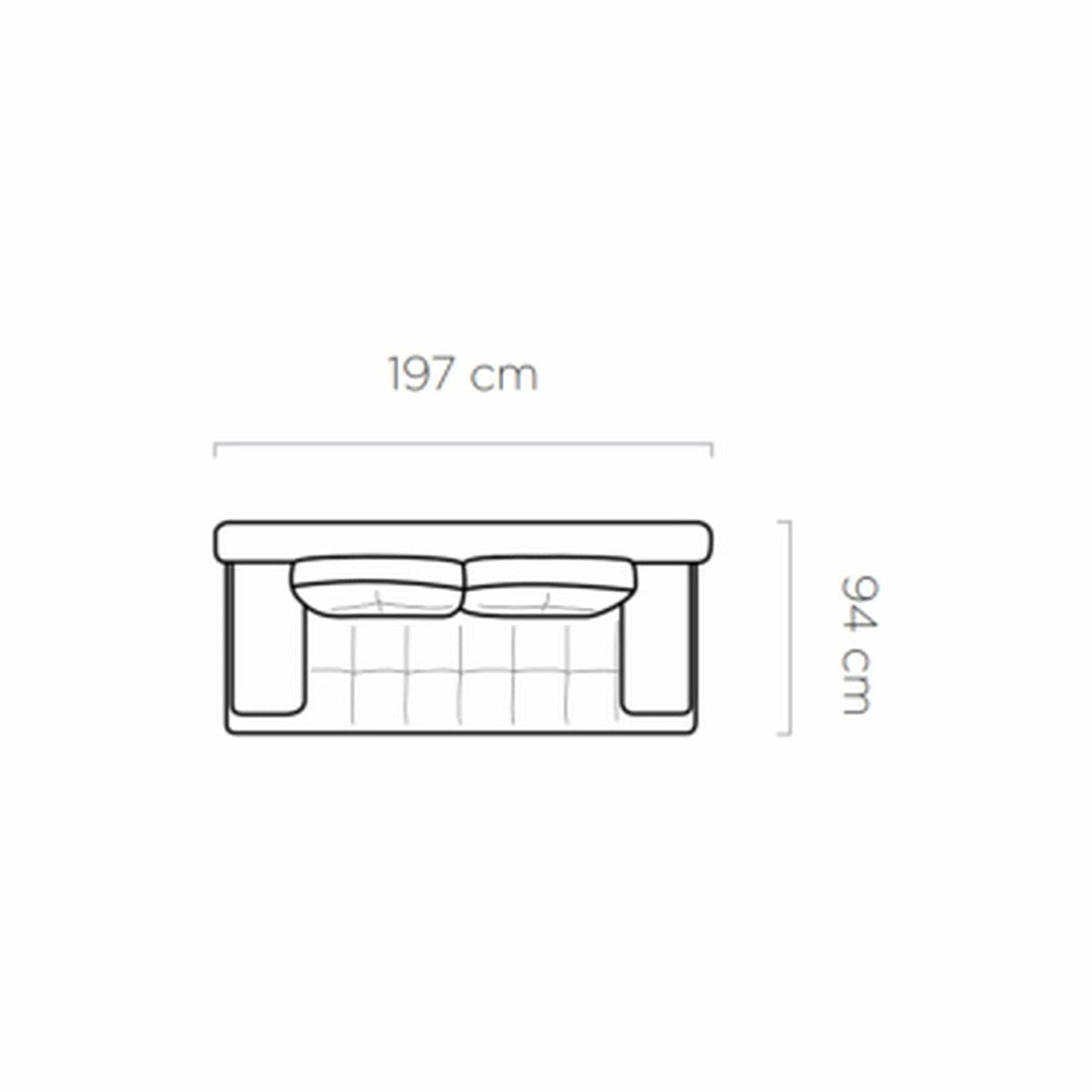 Canapea extensibila OSLO, stofa catifelata turcoaz inchis - Riviera 87, Gama Premium, cu lada depozitare, 197x94x90 cm