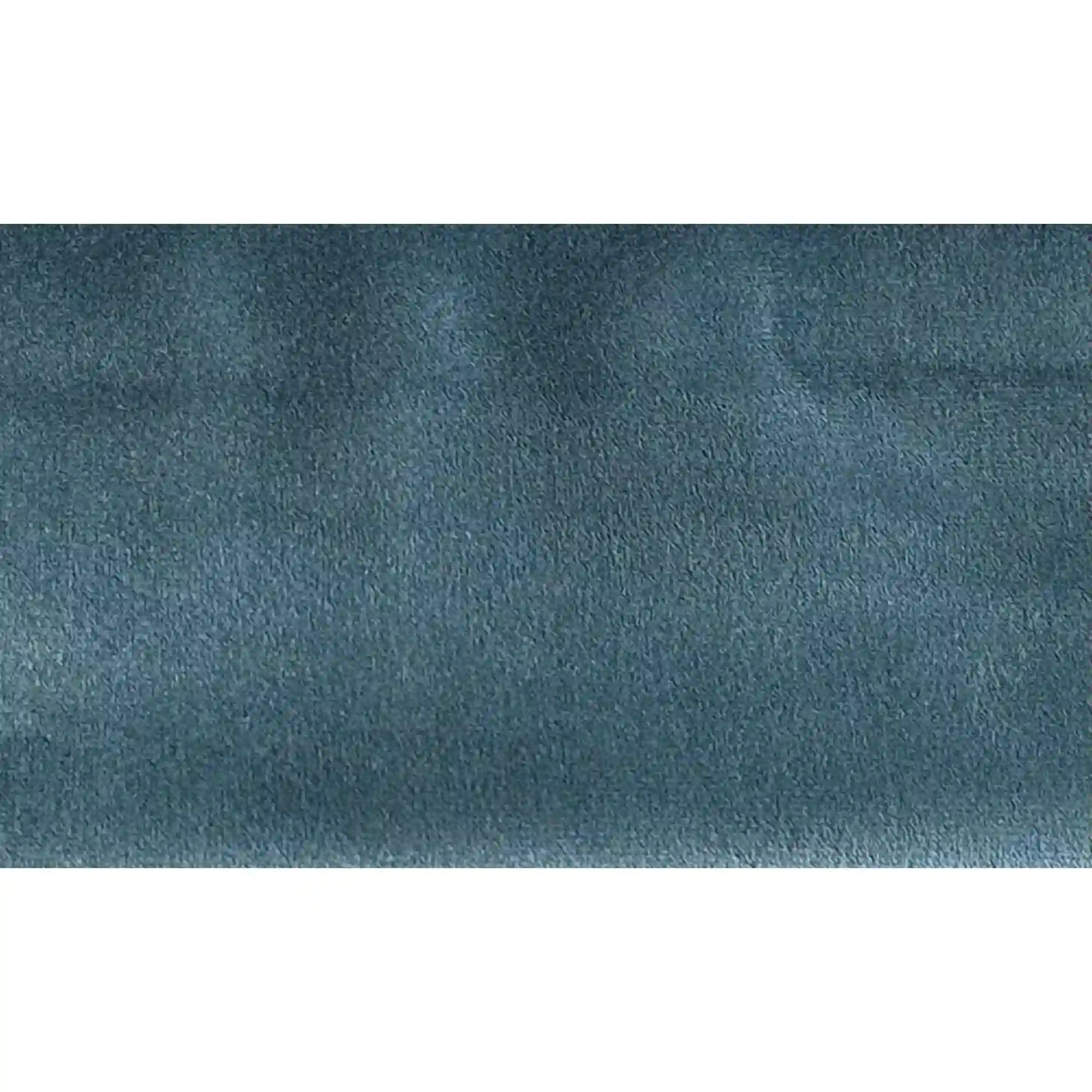 Canapea extensibila OSLO, stofa catifelata turcoaz inchis - Riviera 87, Gama Premium, cu lada depozitare, 197x94x90 cm