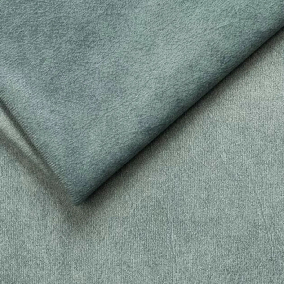 Canapea extensibila OSLO, stofa catifelata verde menta - Salvador 12, cu lada depozitare, 197x94x90 cm