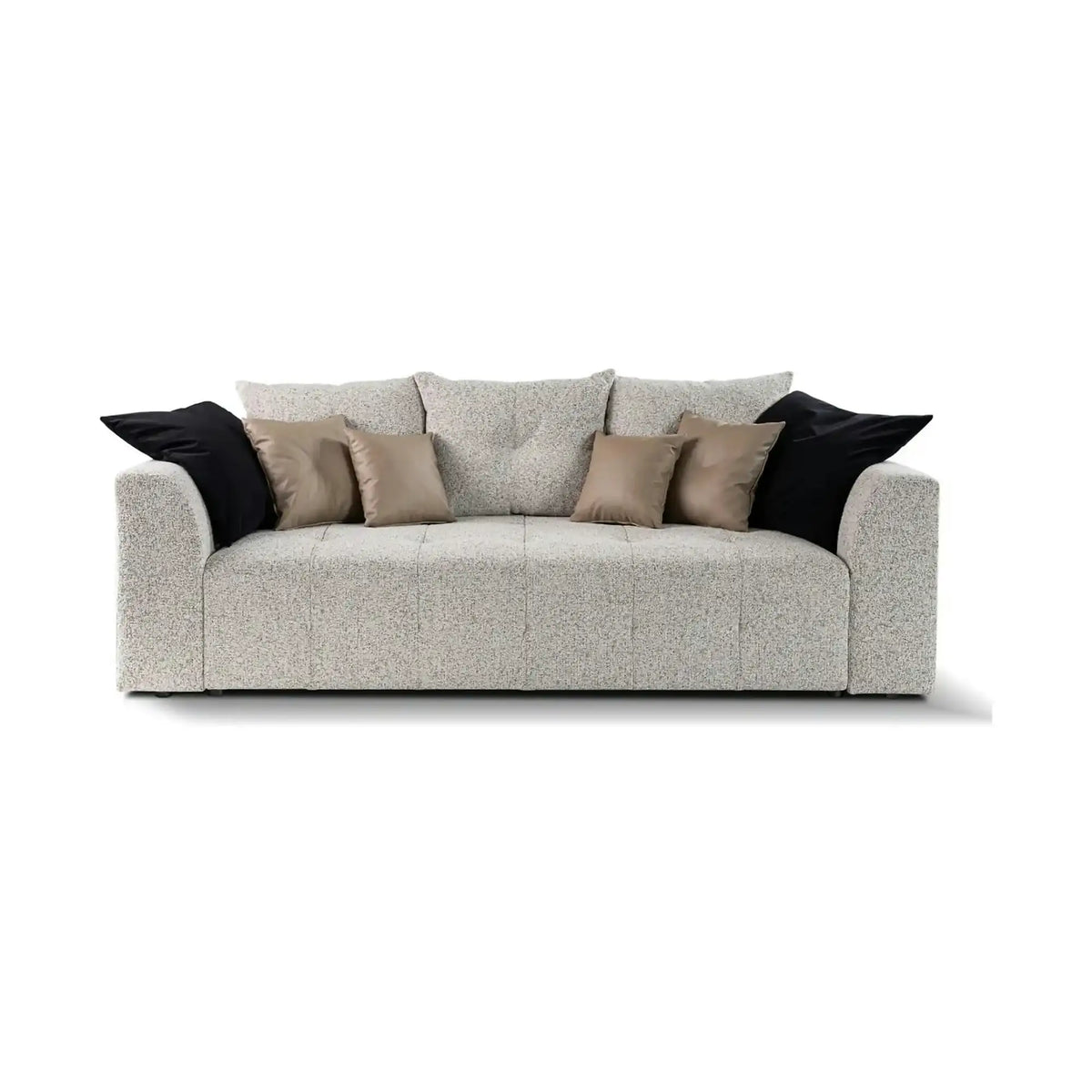 Canapea extensibila ROYAL IV, stofa bej deschis - Puente 06, 247x116x96 cm