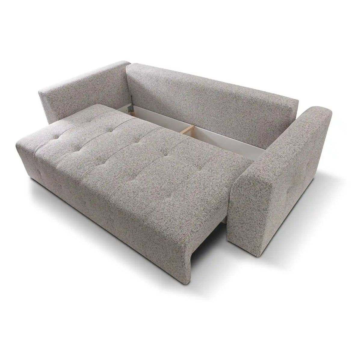 Canapea extensibila ROYAL IV, stofa bej deschis - Puente 06, 247x116x96 cm