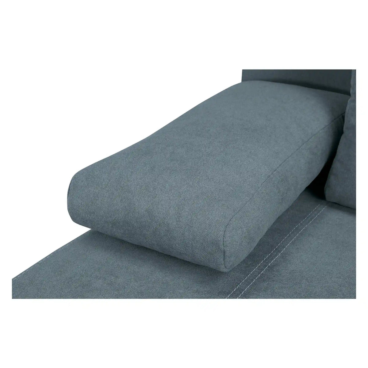 Canapea extensibila STREET IV, stofa catifelata albastru - Wind 76, 197x98x95 cm