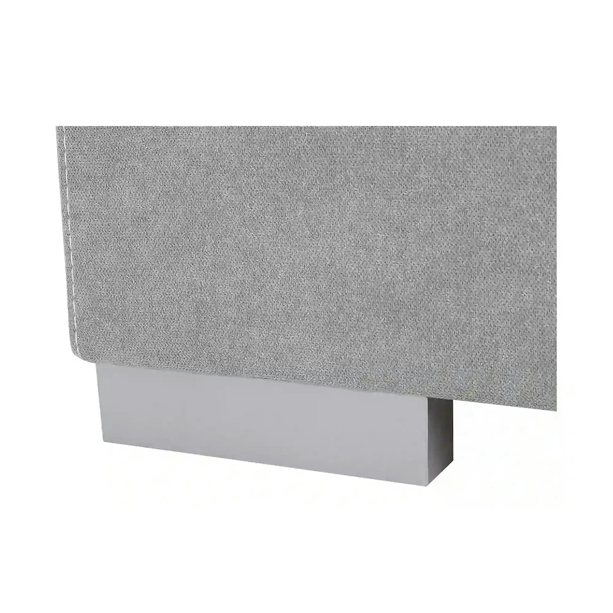 Canapea extensibila STREET IV, stofa catifelata gri - Enjoy new 21, 197x98x95 cm