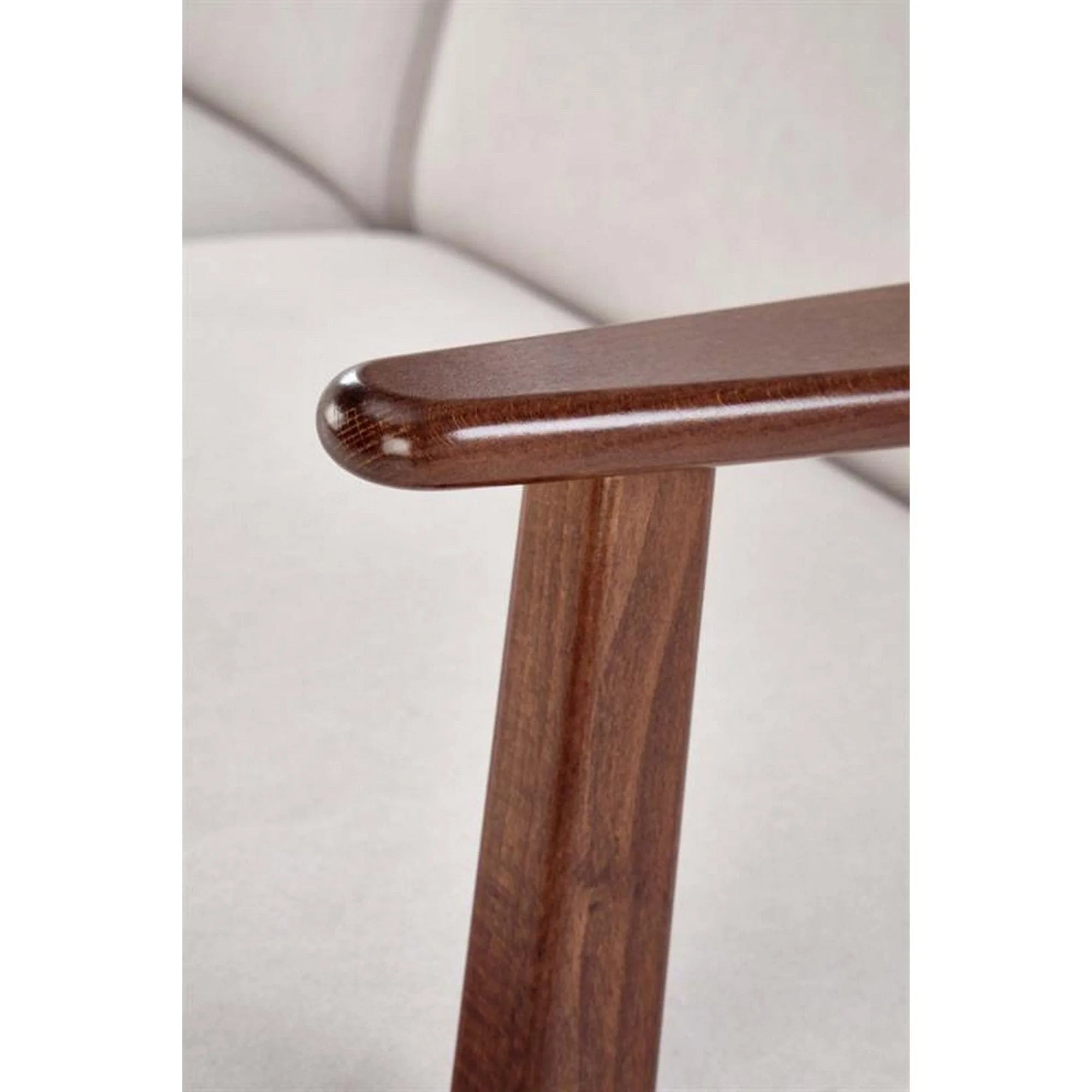 Canapea MILANO 2S, stofa catifelata bej deschis - Castel 04, 120x77x77 cm