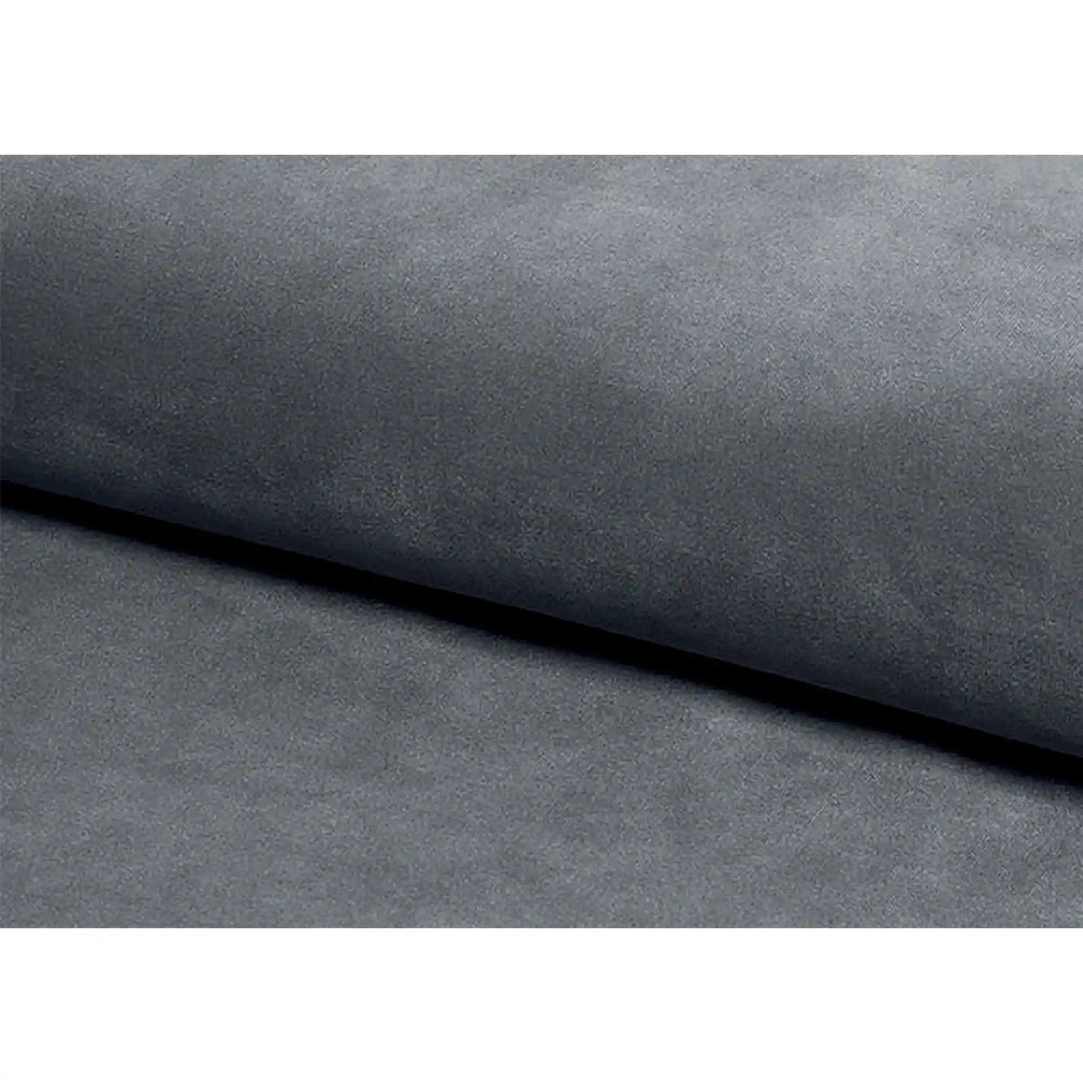 Canapea SPENCER 3, gri, stofa catifelta/metal, 193x94x101 cm