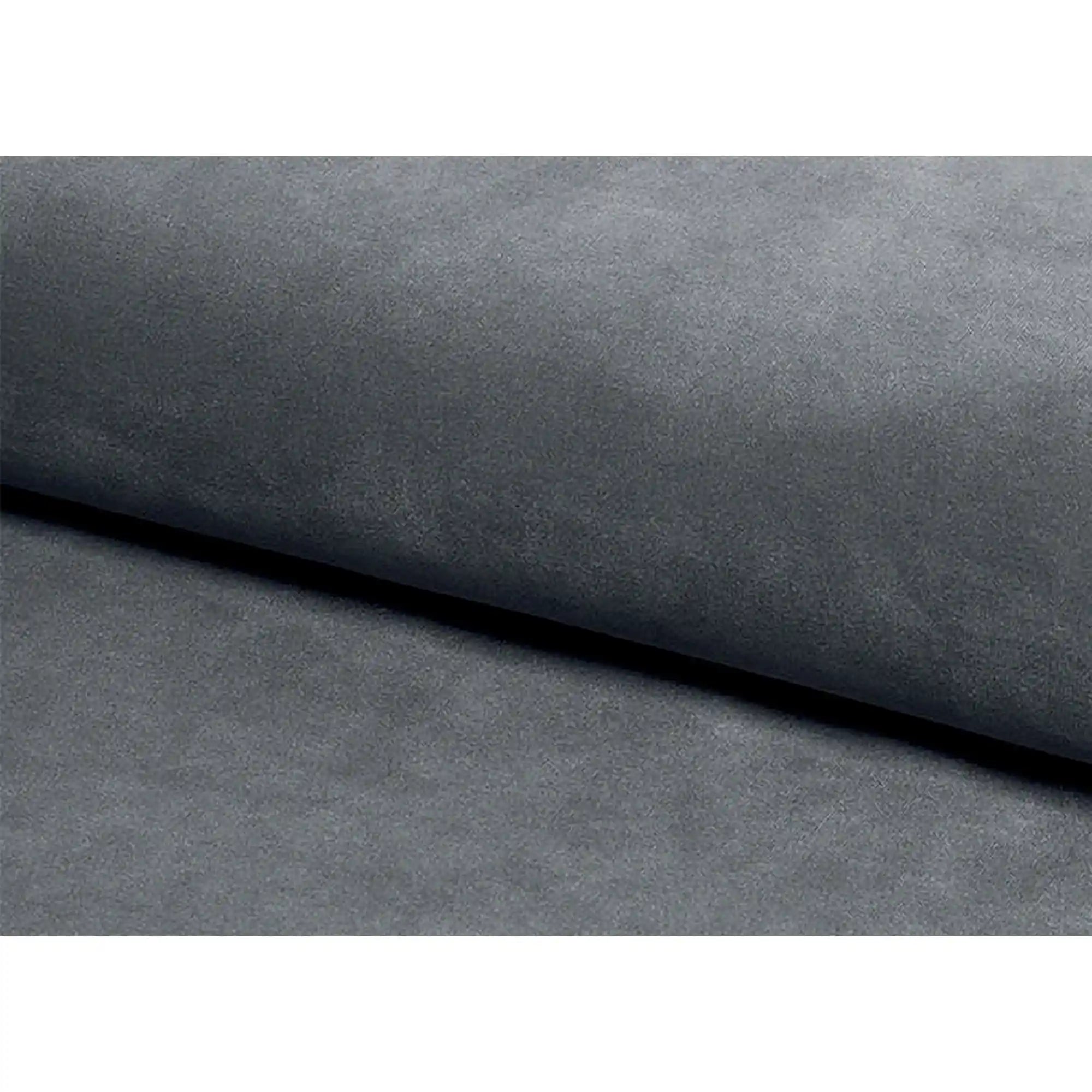 Canapea SPENCER 3, gri, stofa catifelta/metal, 193x94x101 cm