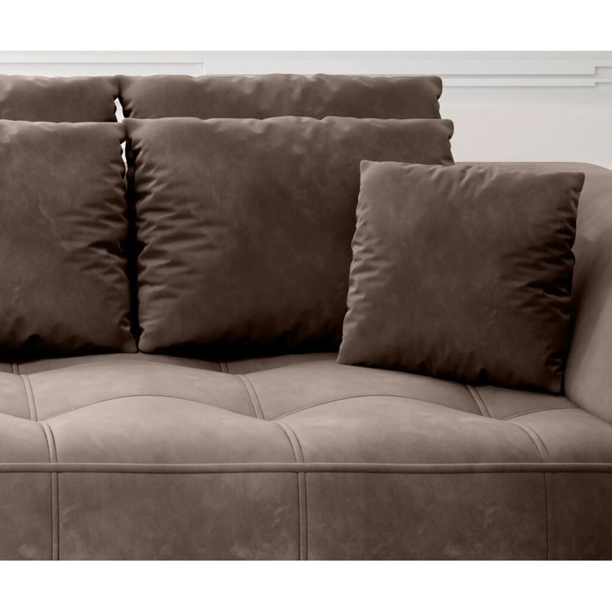 Canapea TIGA, personalizabil materiale gama Oferta Avantaj, reglaj electric, 4 locuri, 302x136x72/88 cm