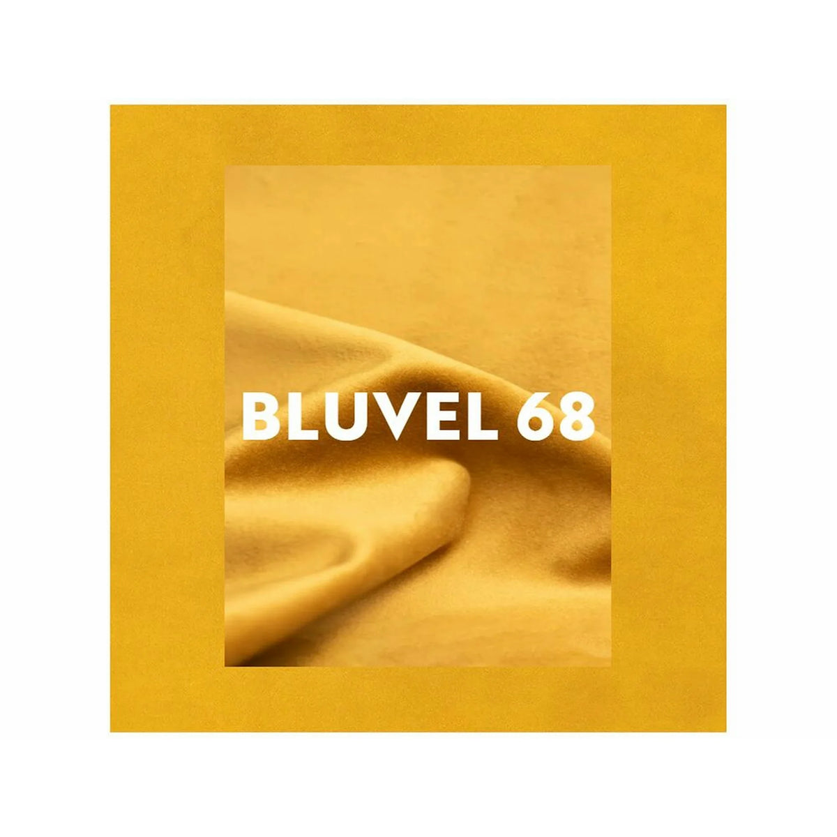 Canapea TM-3, stofa catifelata galben - Bluvel 68, 160x60x76 cm