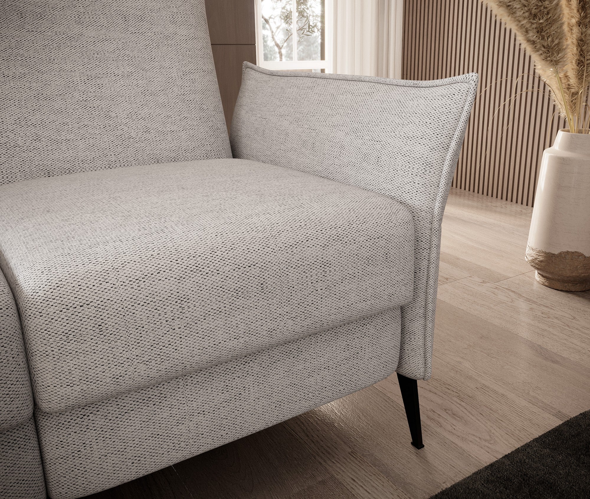 Canapea XAVI 3LR, personalizabil materiale gama Oferta Avantaj, rabatabil, 192x88x105 cm