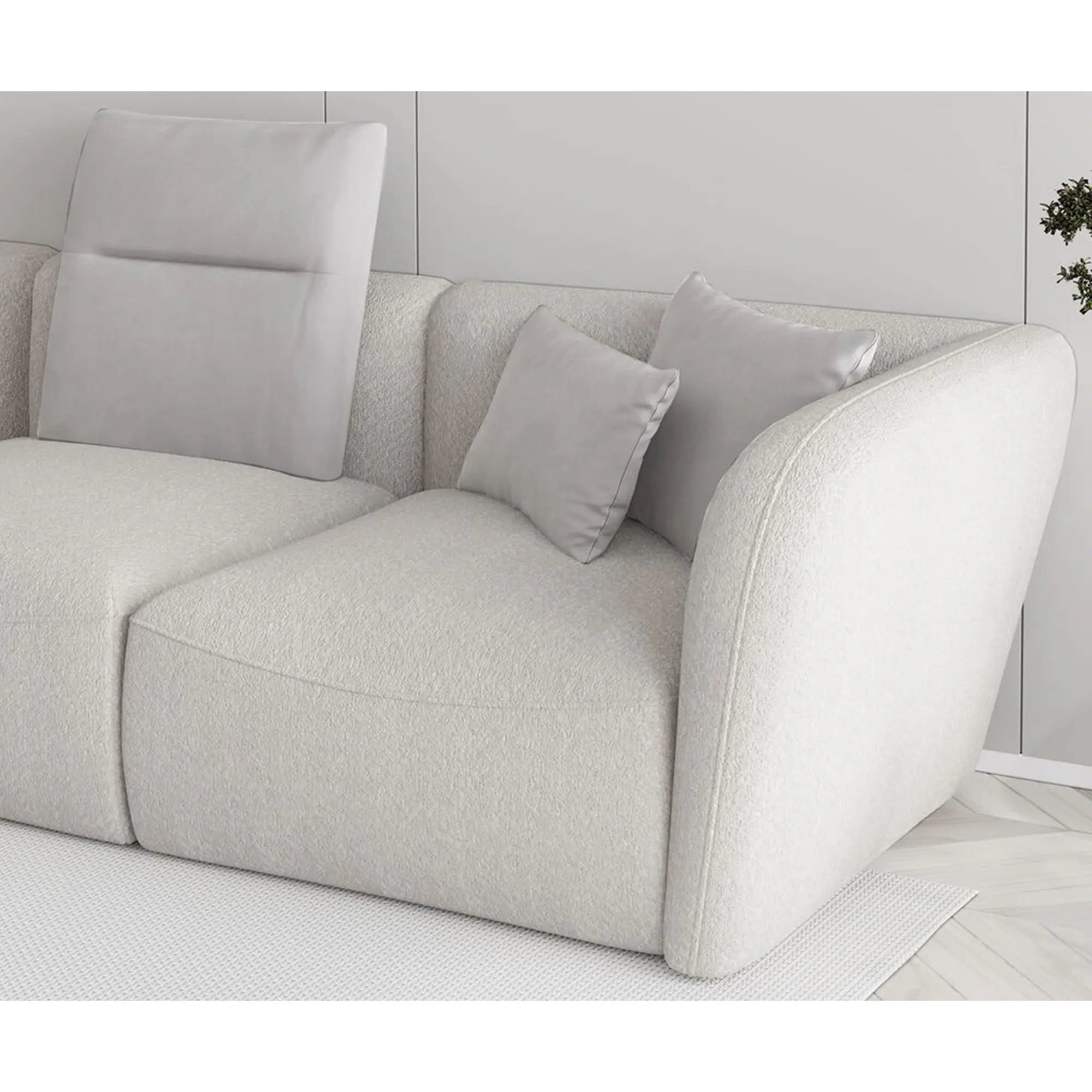Coltar CANDELO MINI A, personalizabil materiale gama Oferta Avantaj, 308x172x75 cm