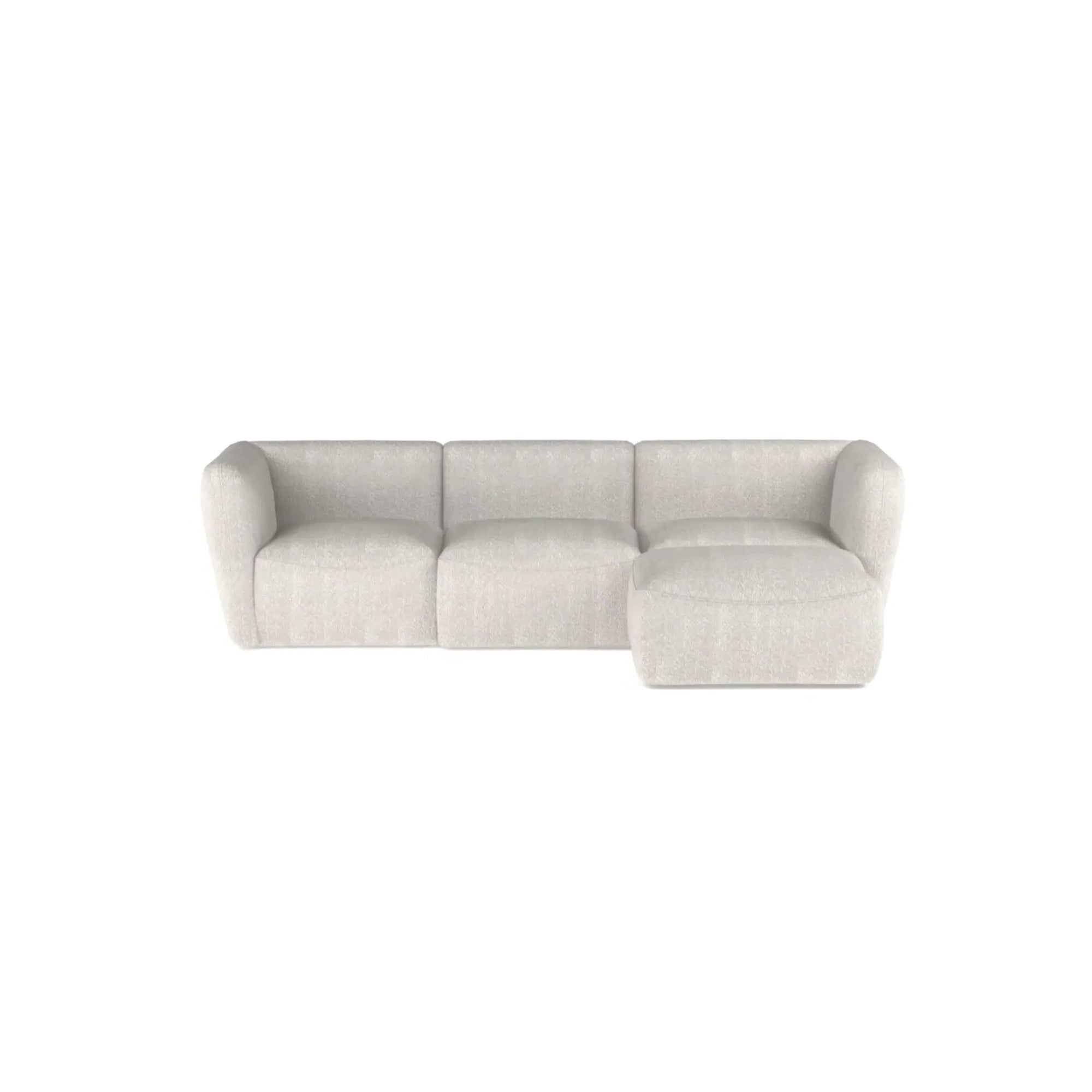 Coltar CANDELO MINI B, personalizabil materiale gama Premium, 308x190x75 cm