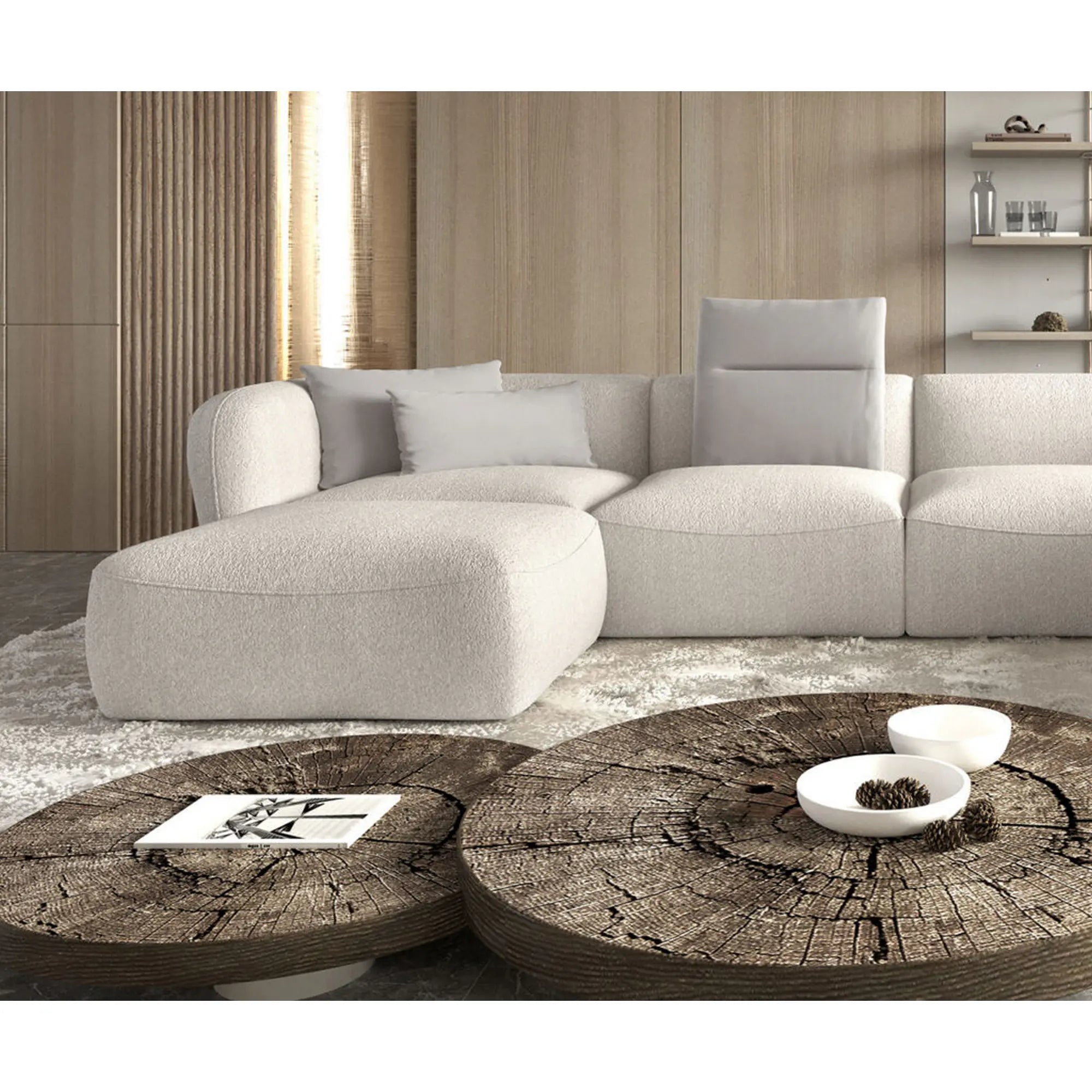 Coltar CANDELO XL B, personalizabil materiale gama Oferta Avantaj, 382x236x75 cm