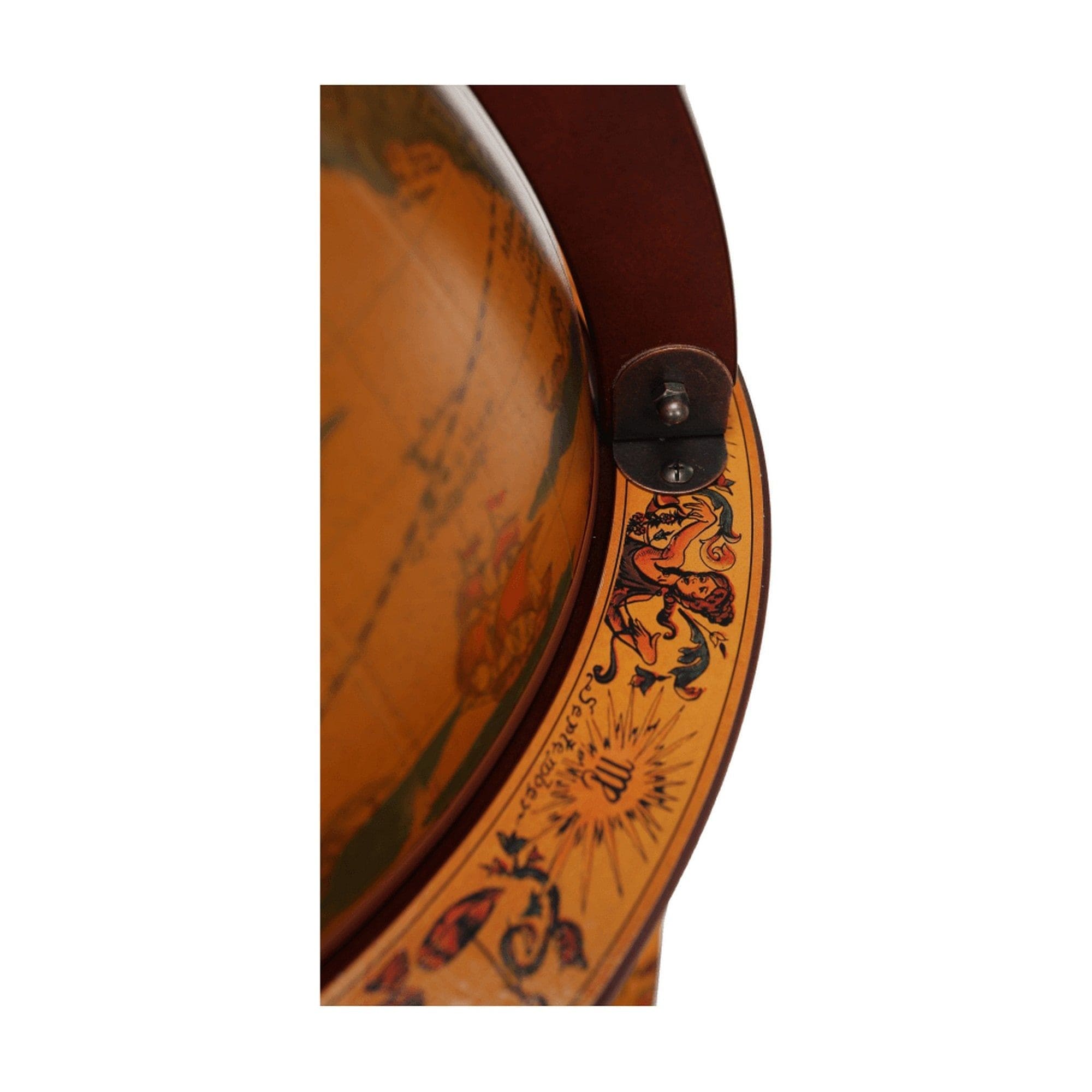 Carucior servire GLOBUS 2-324, nuc, 50x94 cm